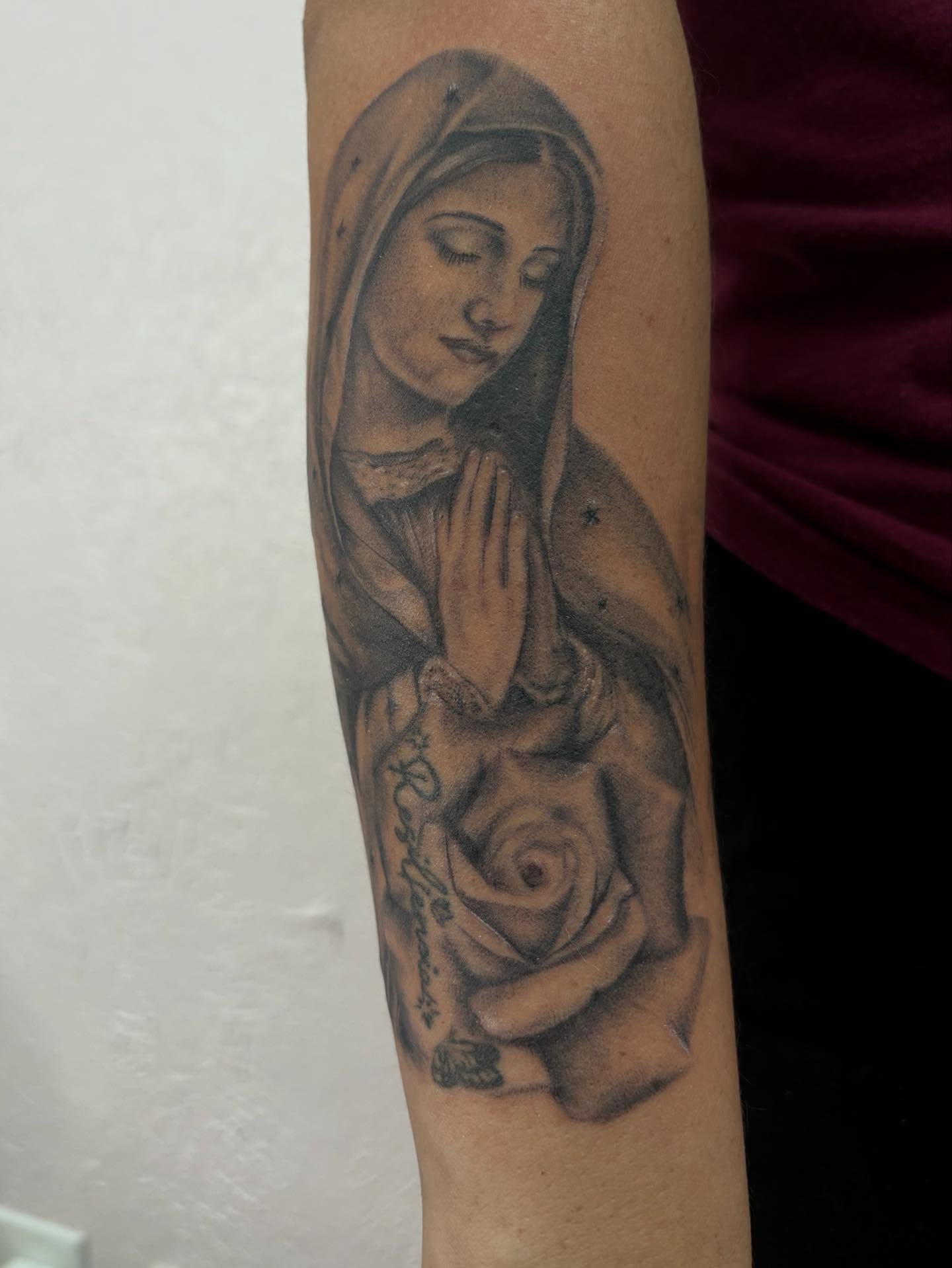 Tattoo by @inkbyjackie_ β black_and_grey, realism
