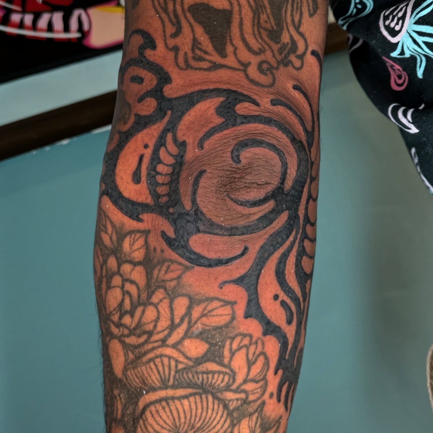 Tattoo by @cwednesday — black_and_grey