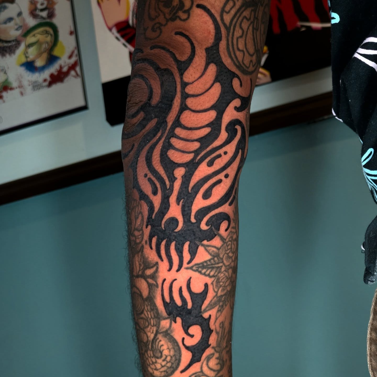 Tattoo by @cwednesday — tribal
