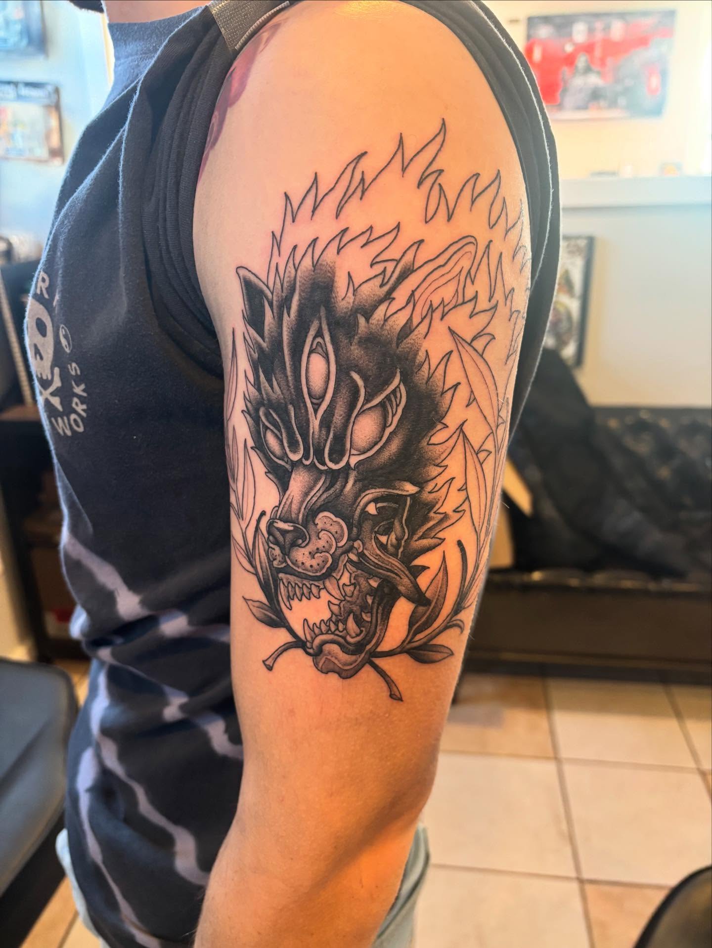 Tattoo by @kevinberubetattooer — japanese_irezumi