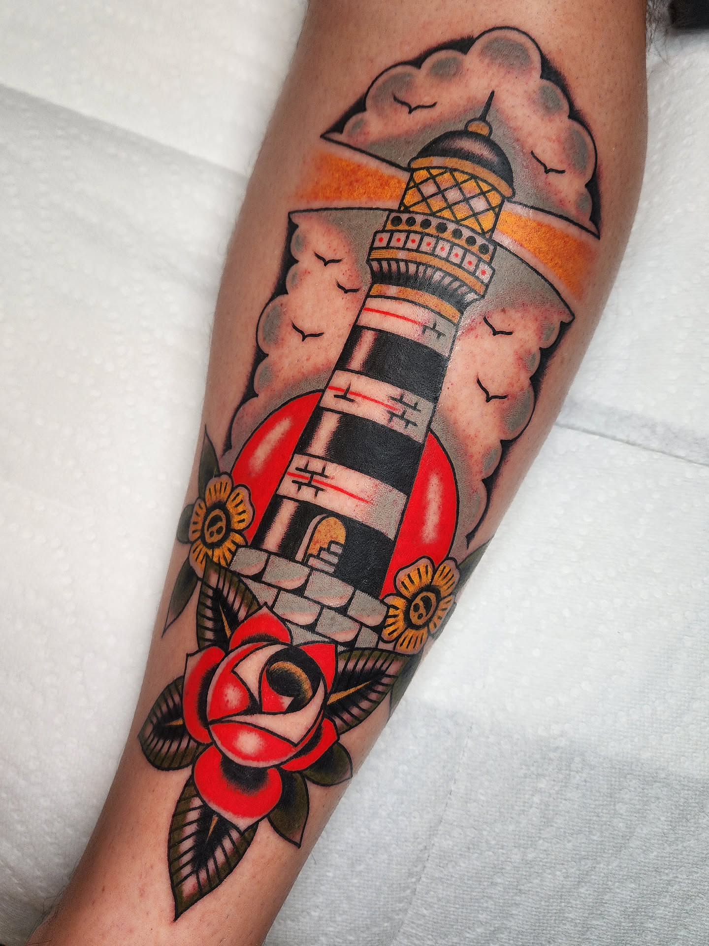 Tattoo by @adambarnestattooer โ american_traditional