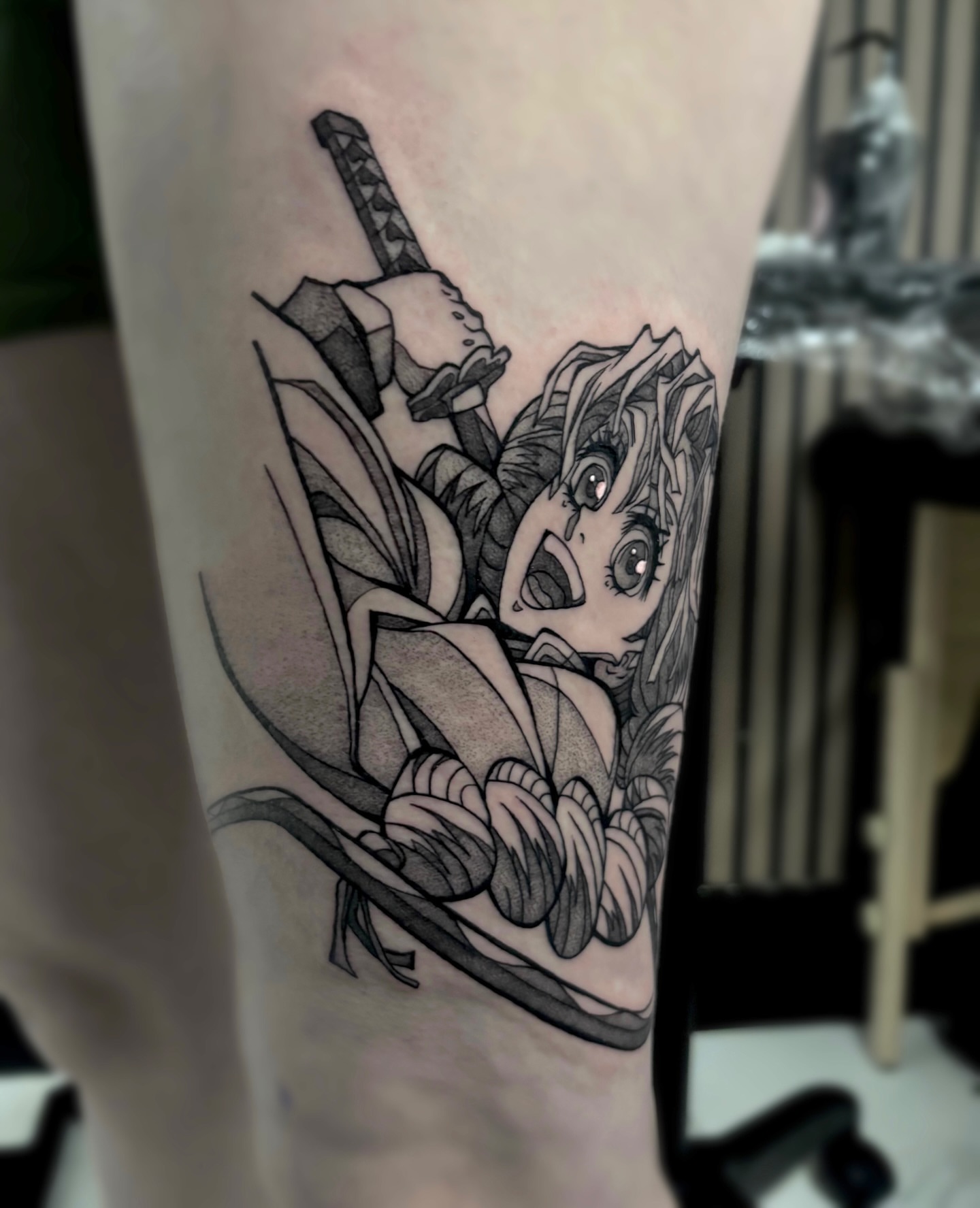 Tattoo by @1nkzilla — anime