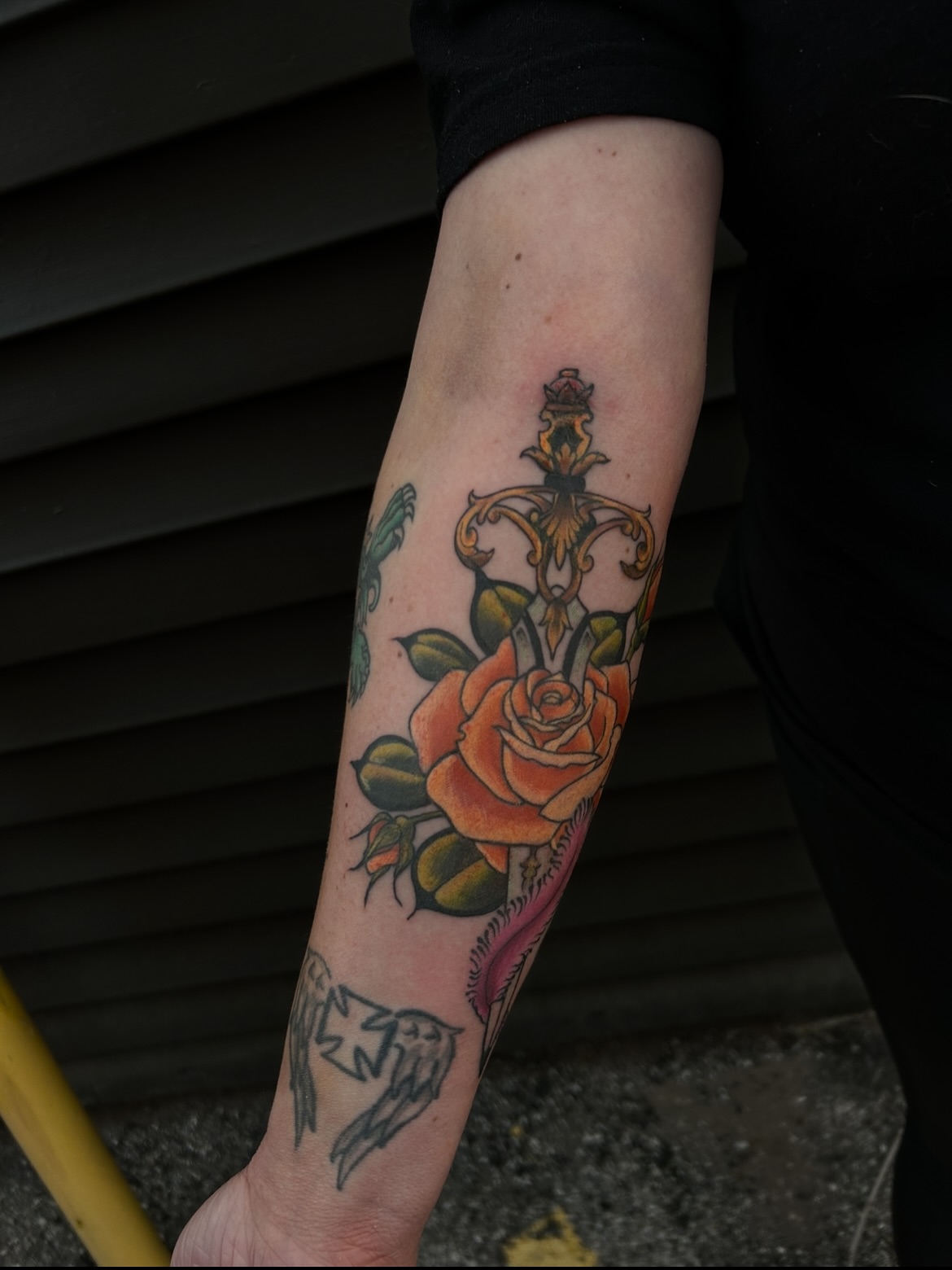 Tattoo by @b.crow.tattoos — american_traditional