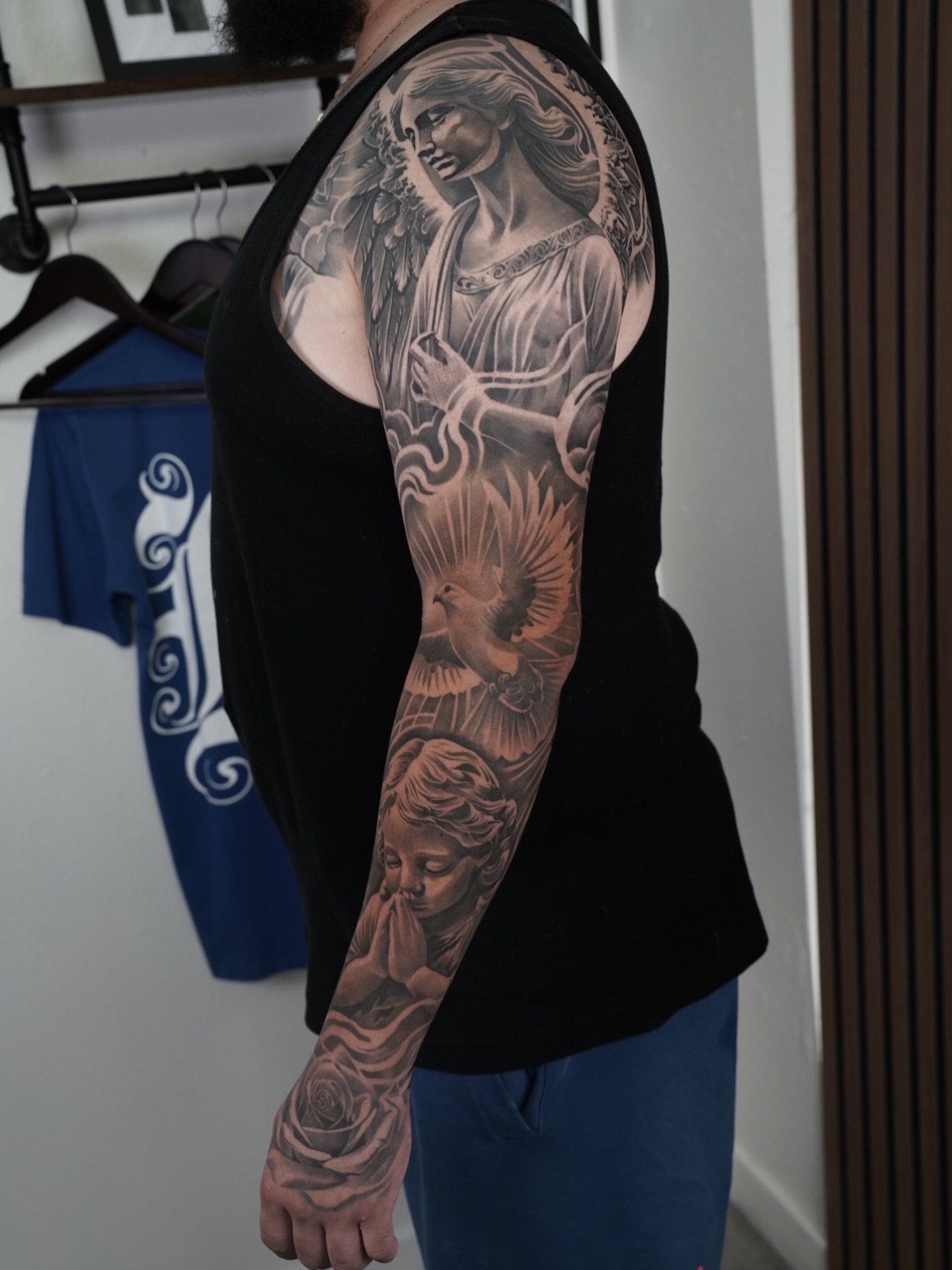 Tattoo by @bigtoons21 — black_and_grey, realism