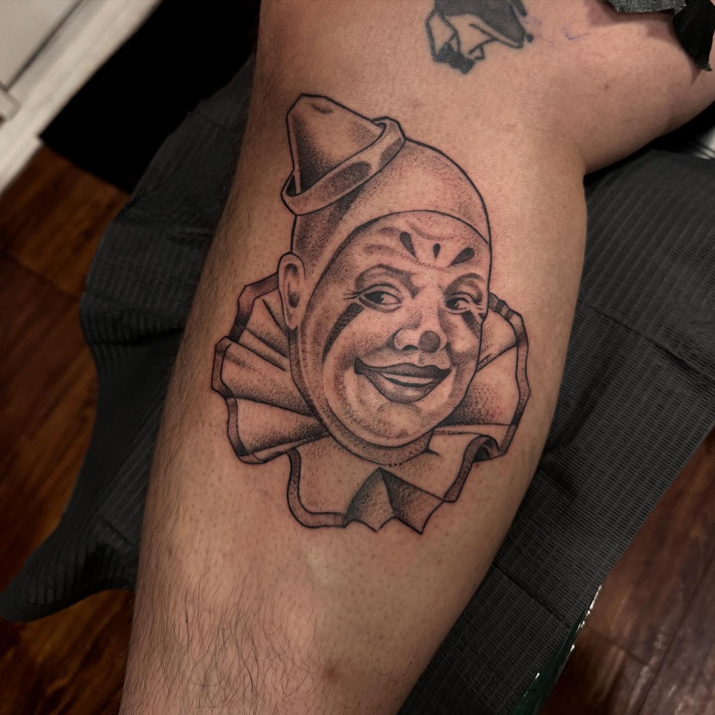 Tattoo by @plata3rl — dotwork