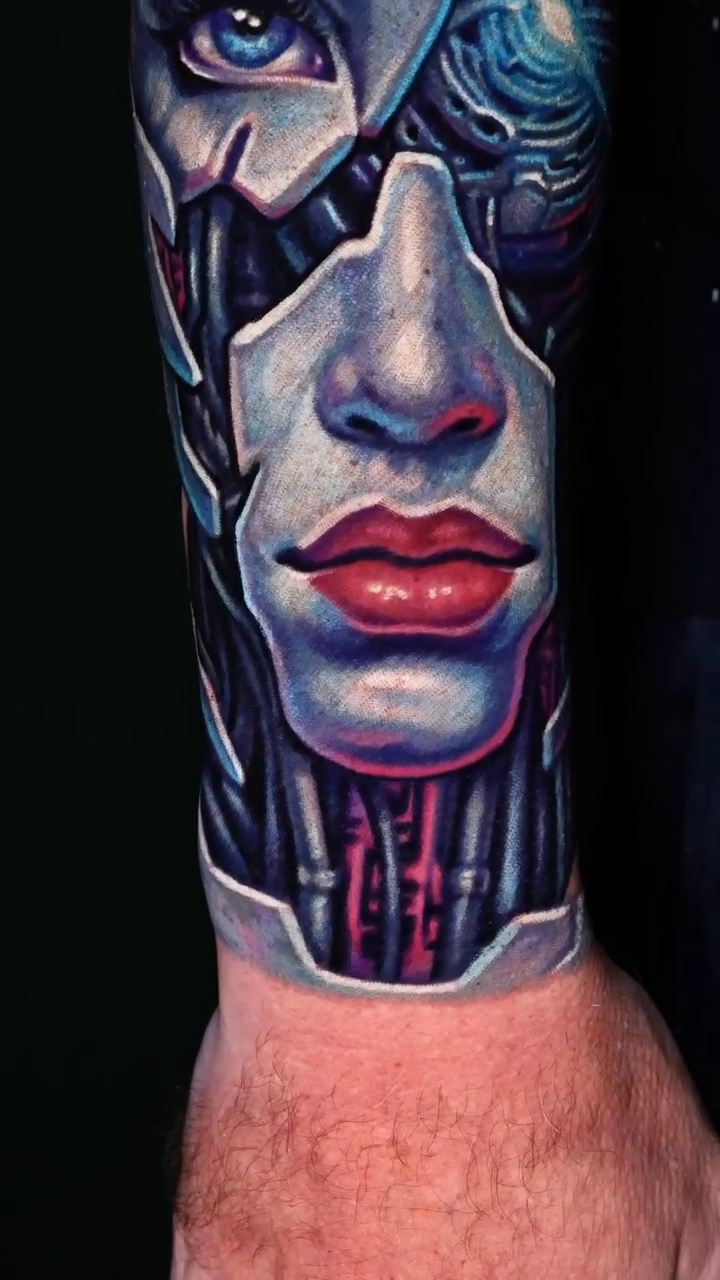 Tattoo by @javi_tattooedtheory — realism, dark_realism