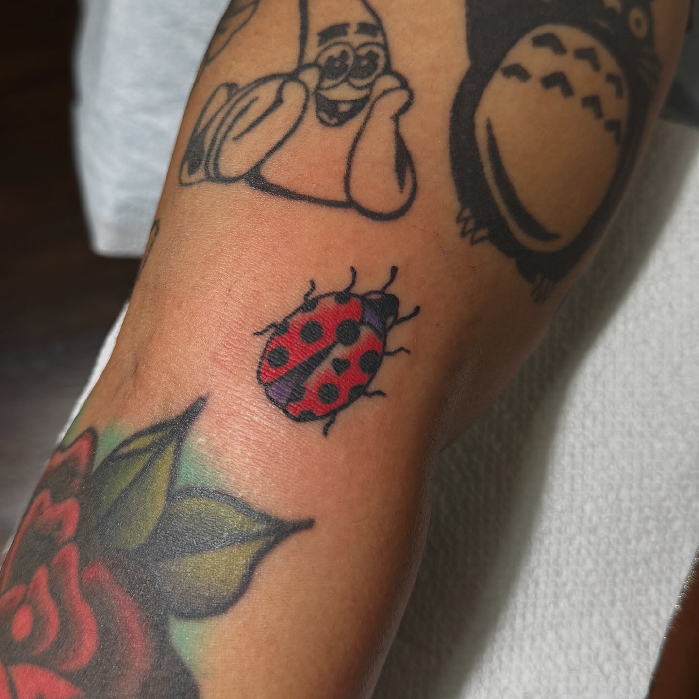 Tattoo by @welpfu — dotwork