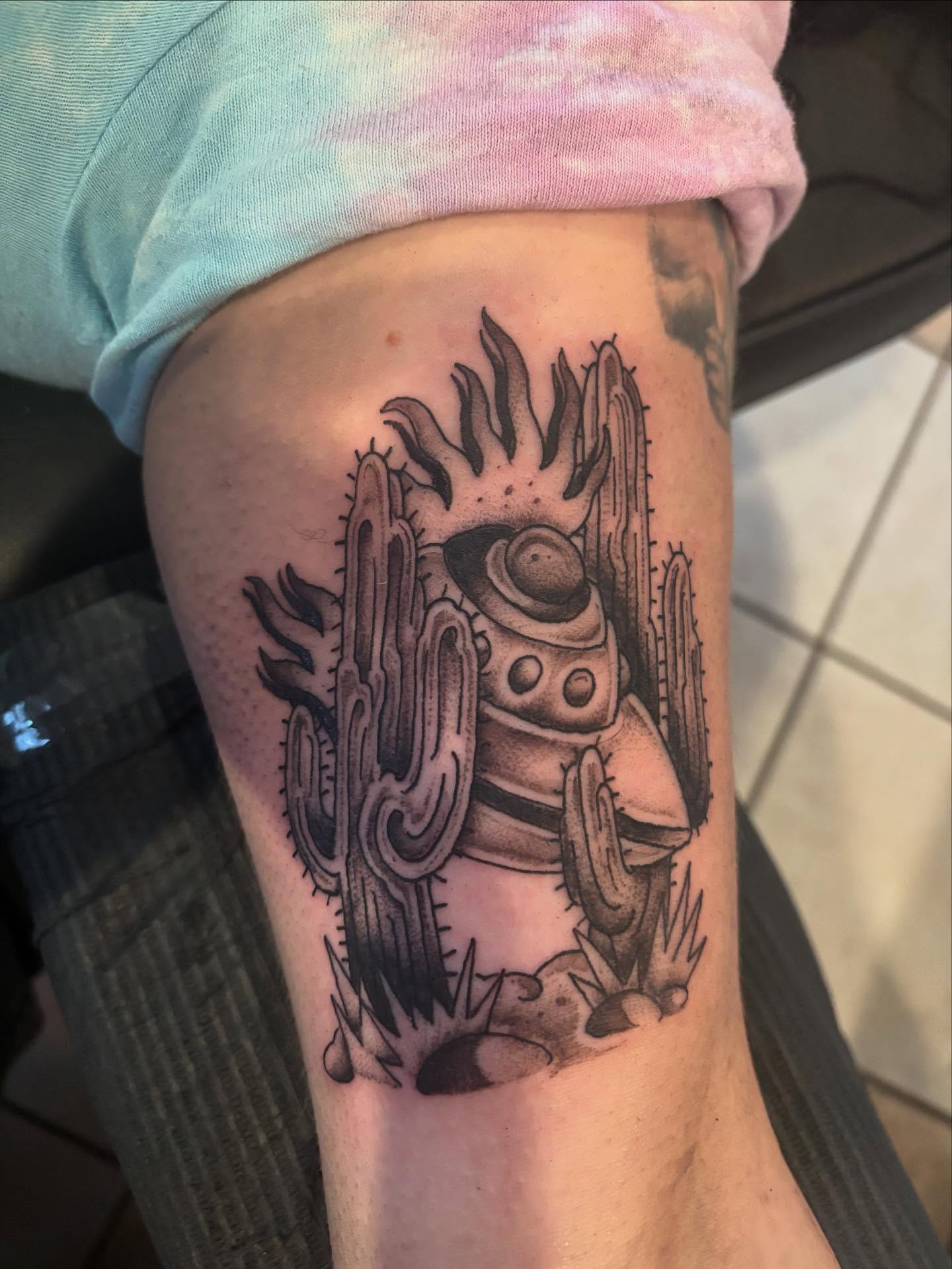 Tattoo by @kevinberubetattooer — black_and_grey, realism