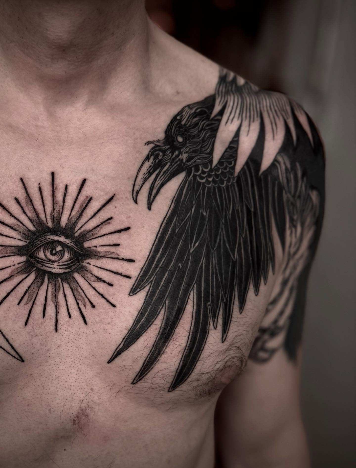 Tattoo by @korztattoo โ black_and_grey, realism
