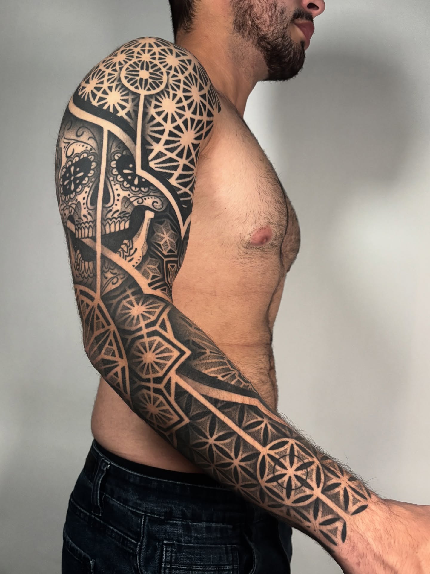 Tattoo by @mitchin.tattoos — geometric