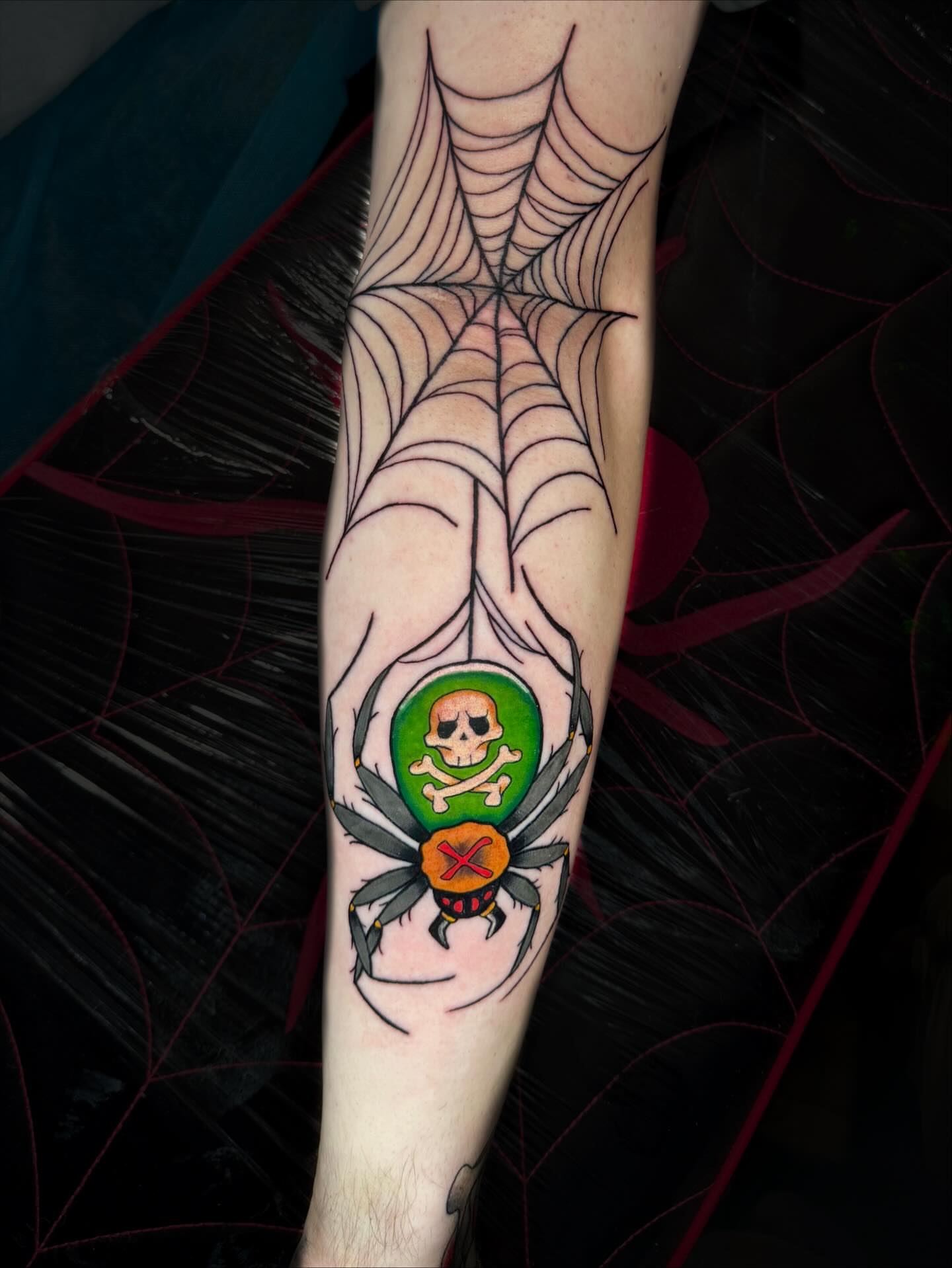 Tattoo by @tattoosbyzakariah — american_traditional, dotwork