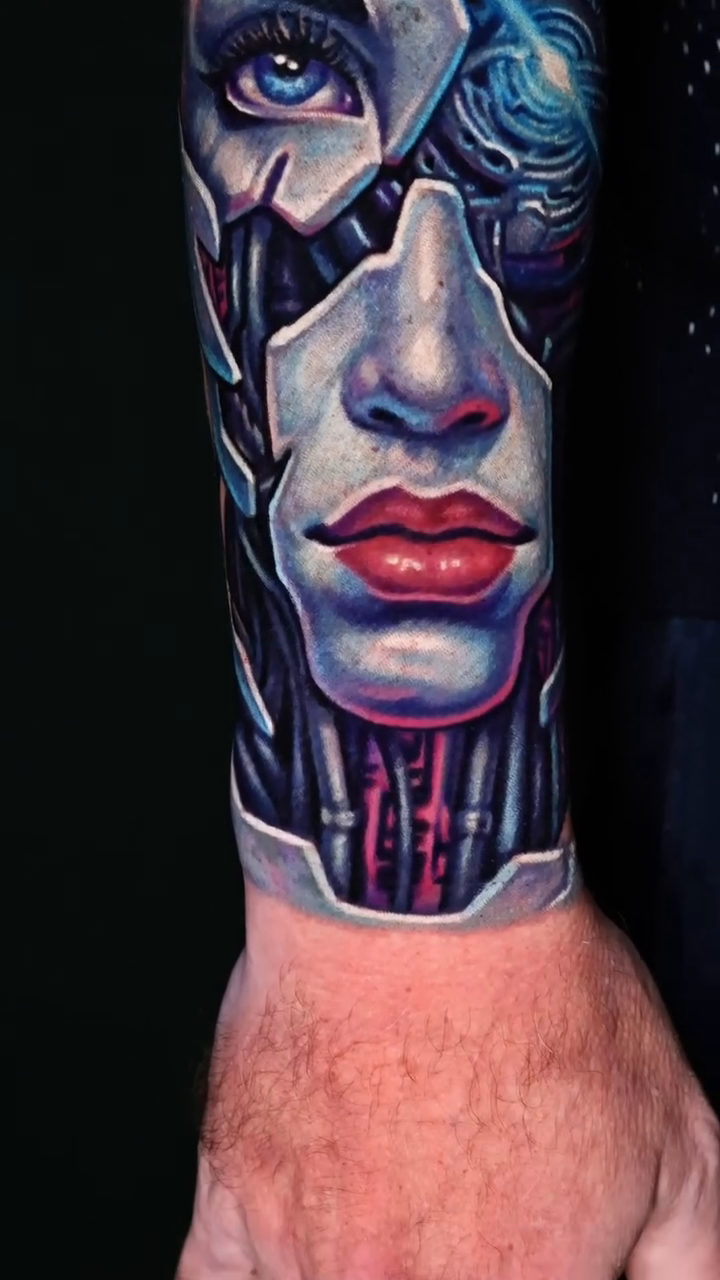 Tattoo work at Austin Tattoo Invitational 2026