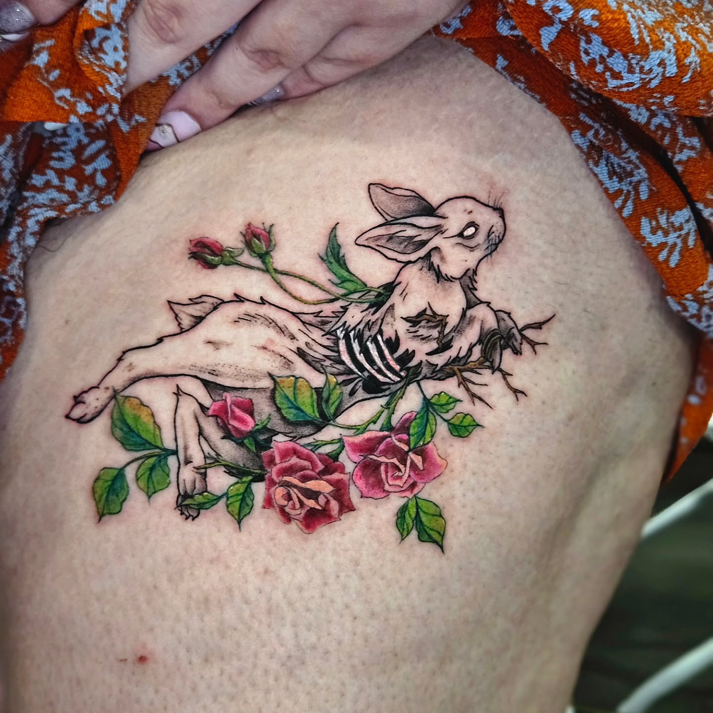 Tattoo by @kassyfiori — illustrative, realism