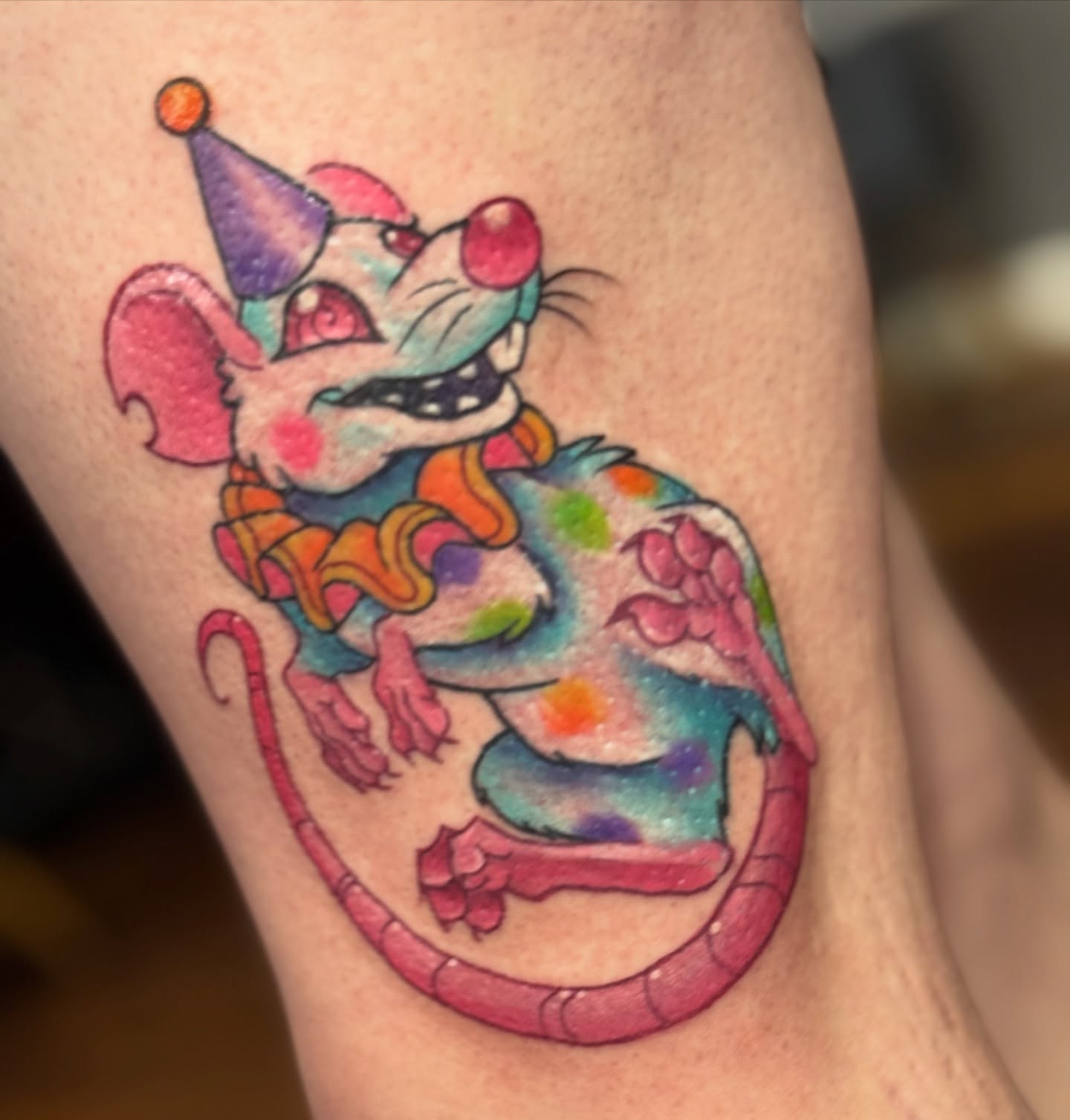 Tattoo by @krampusssytattoo — new_school, illustrative