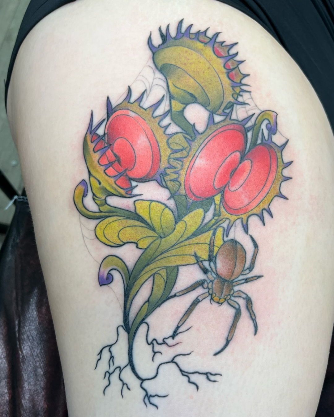 Tattoo by @leith_tattoo — dotwork
