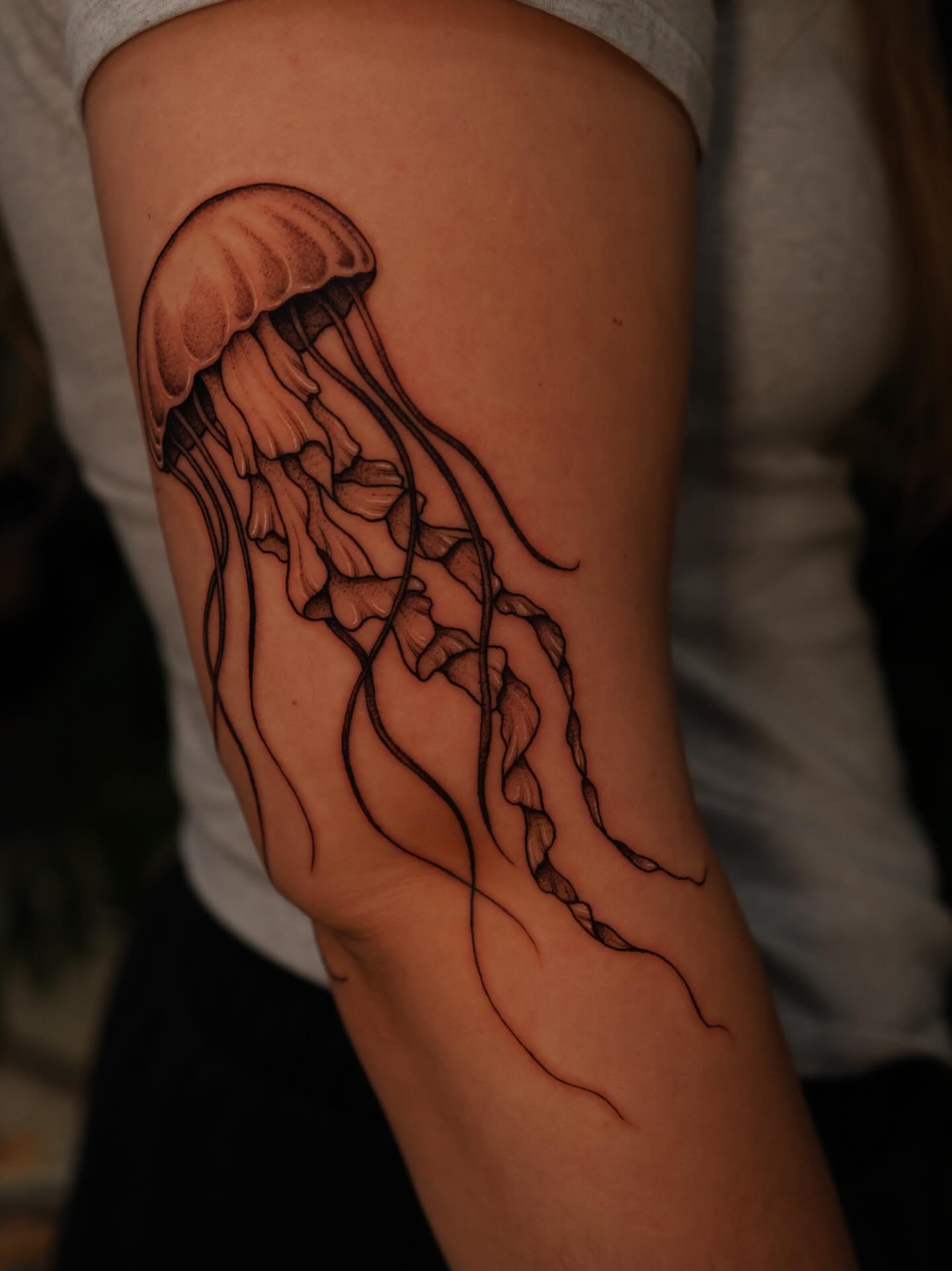 Tattoo by @randatattoos β black_and_grey
