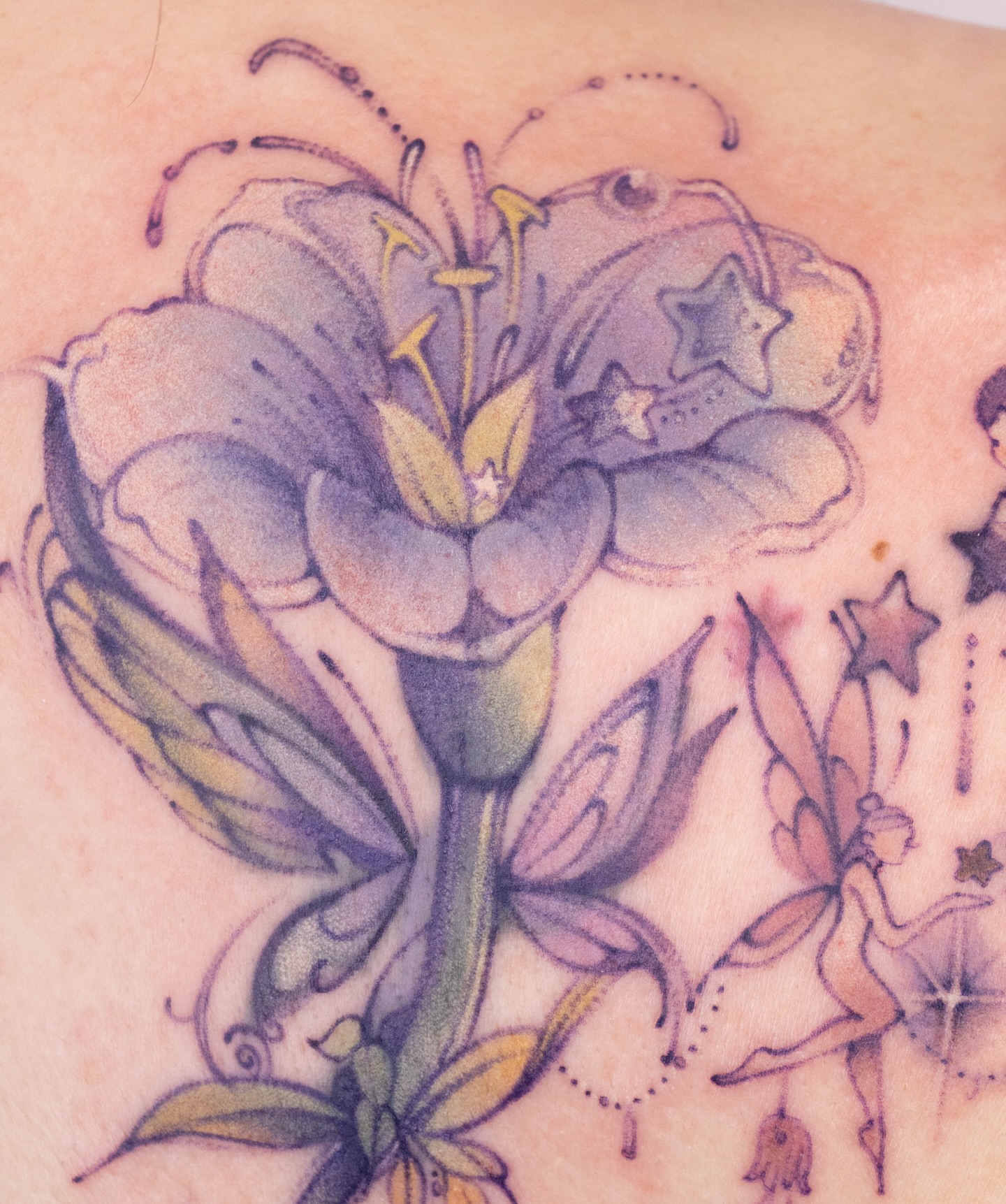 Tattoo by @gracillustrates — dotwork
