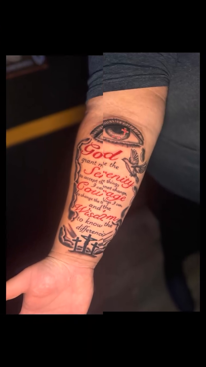 Tattoo by @tattoozbyjay — lettering_script, black_and_grey