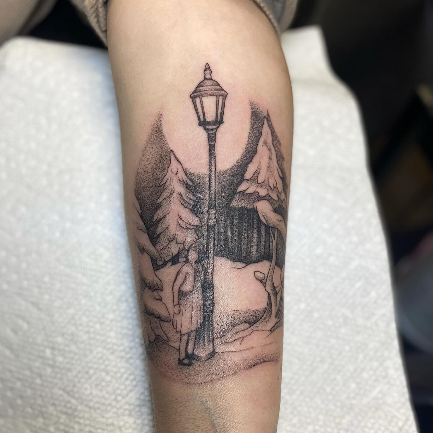 Tattoo by @caseydohnertattoos — dotwork