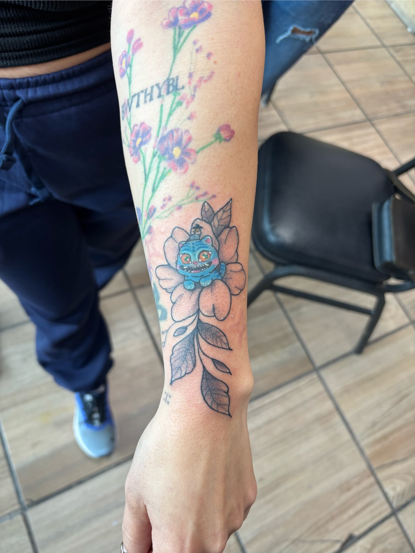 Tattoo by @blkndrose — new_school, watercolor