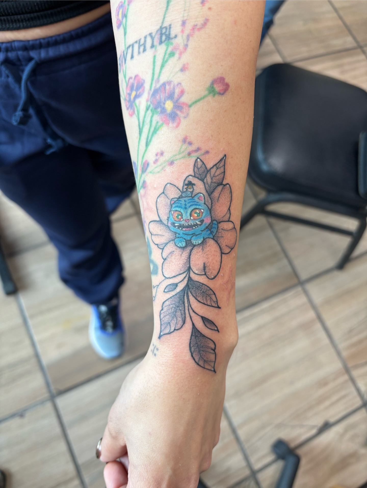 Tattoo by @blkndrose — new_school, dotwork