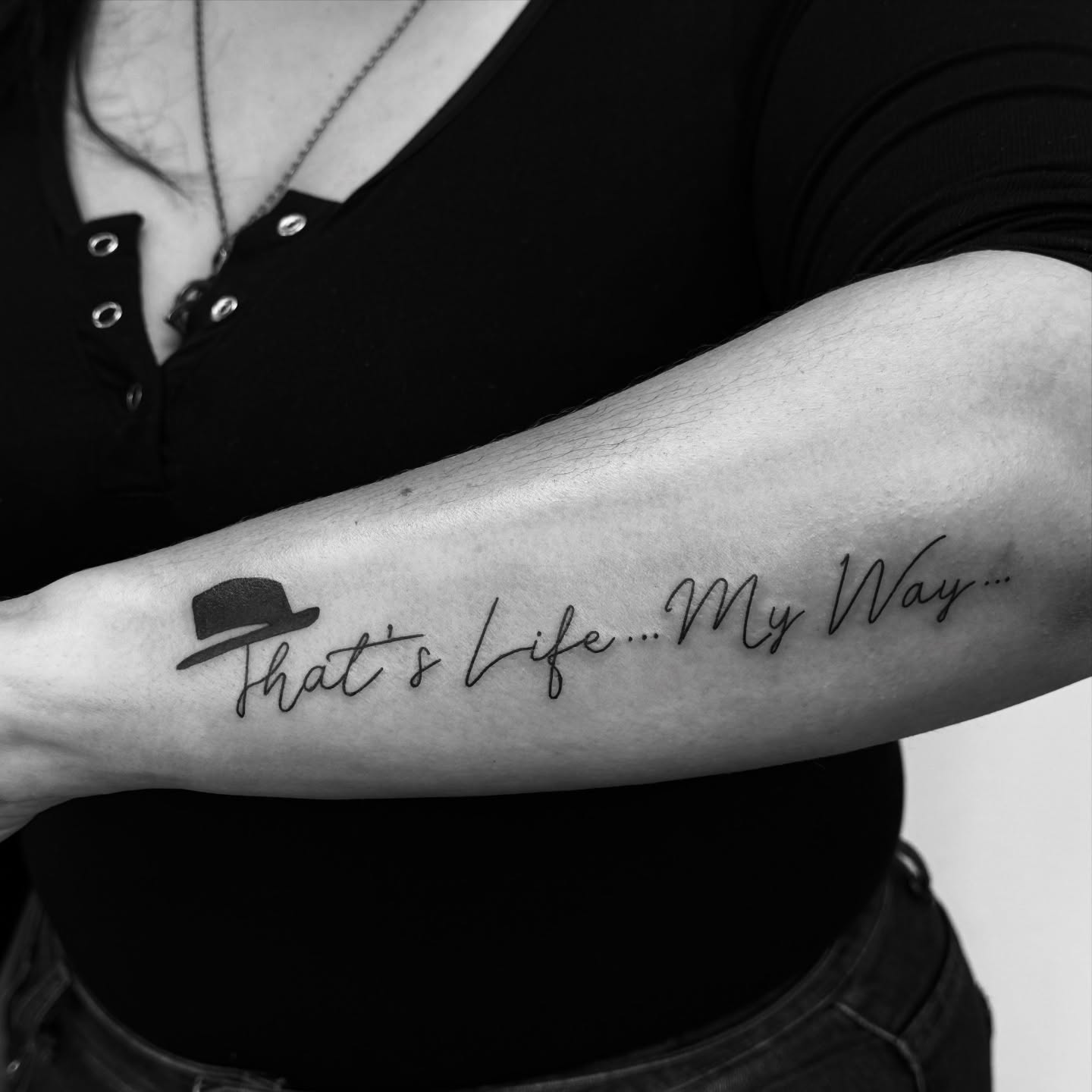 Tattoo by @bambi.brows β lettering_script