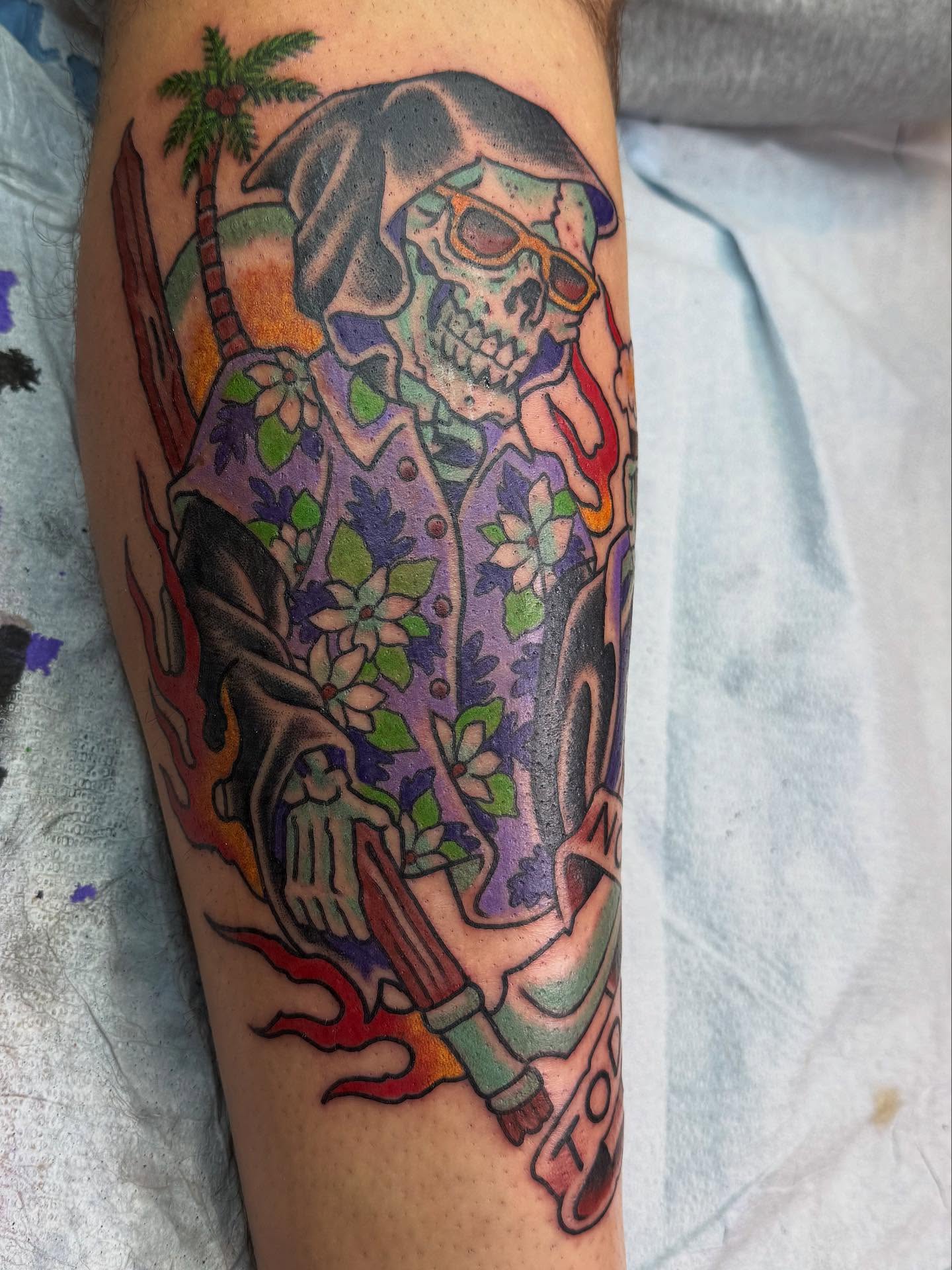 Tattoo by @glessnertattoo — american_traditional
