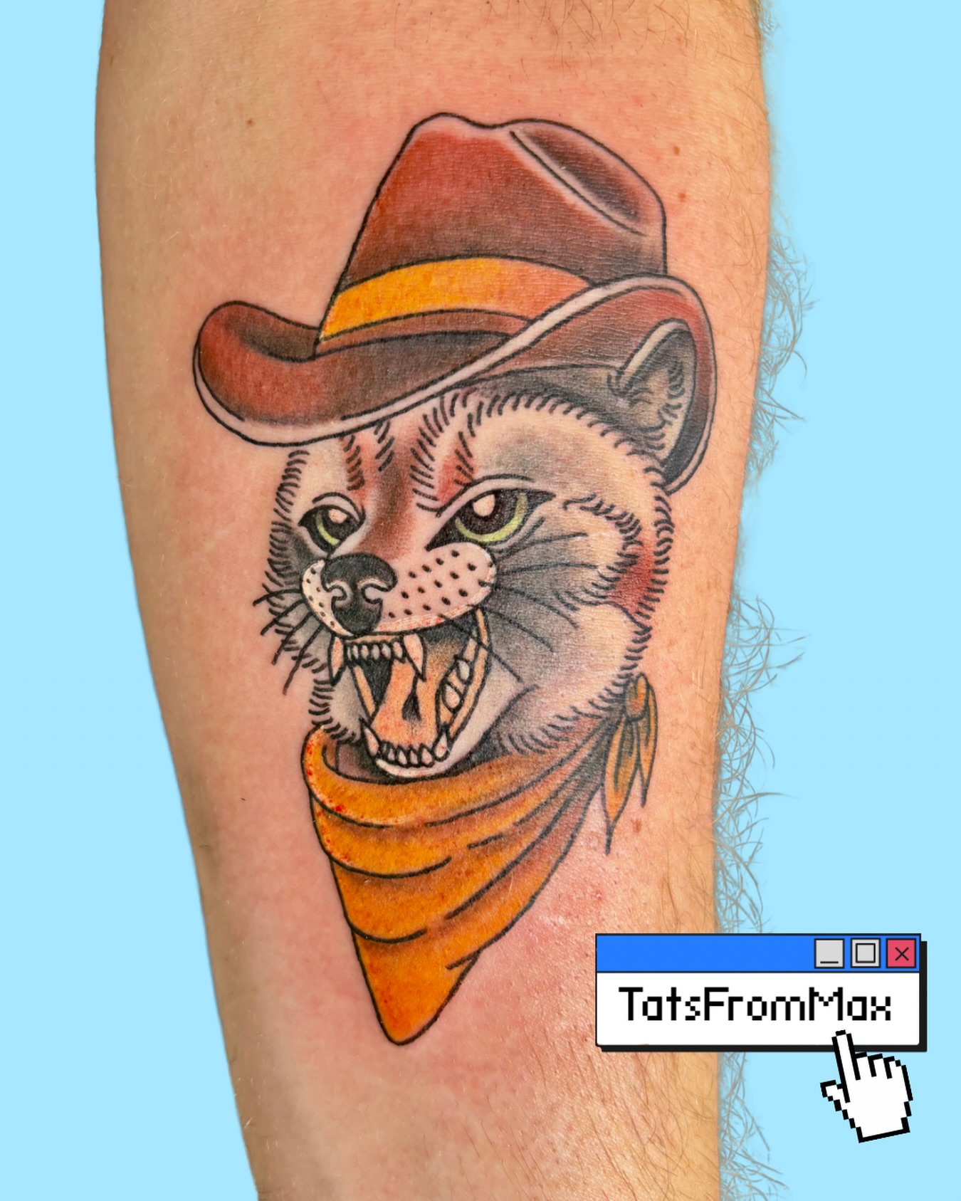 Tattoo by @tatsfrommax — american_traditional, realism