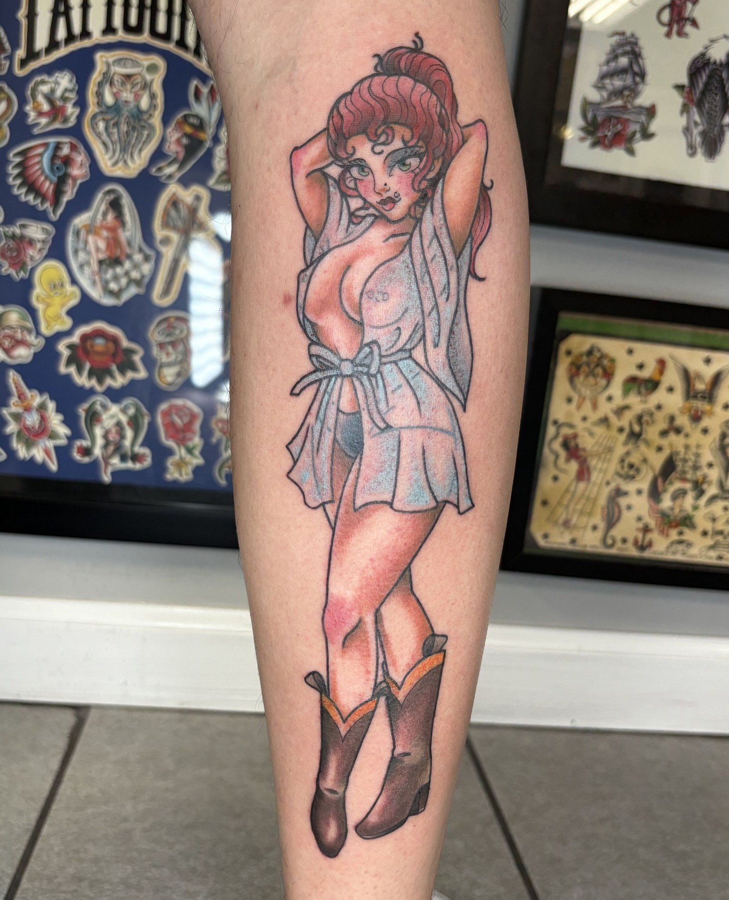 Tattoo by @aleenahkentattoo — american_traditional