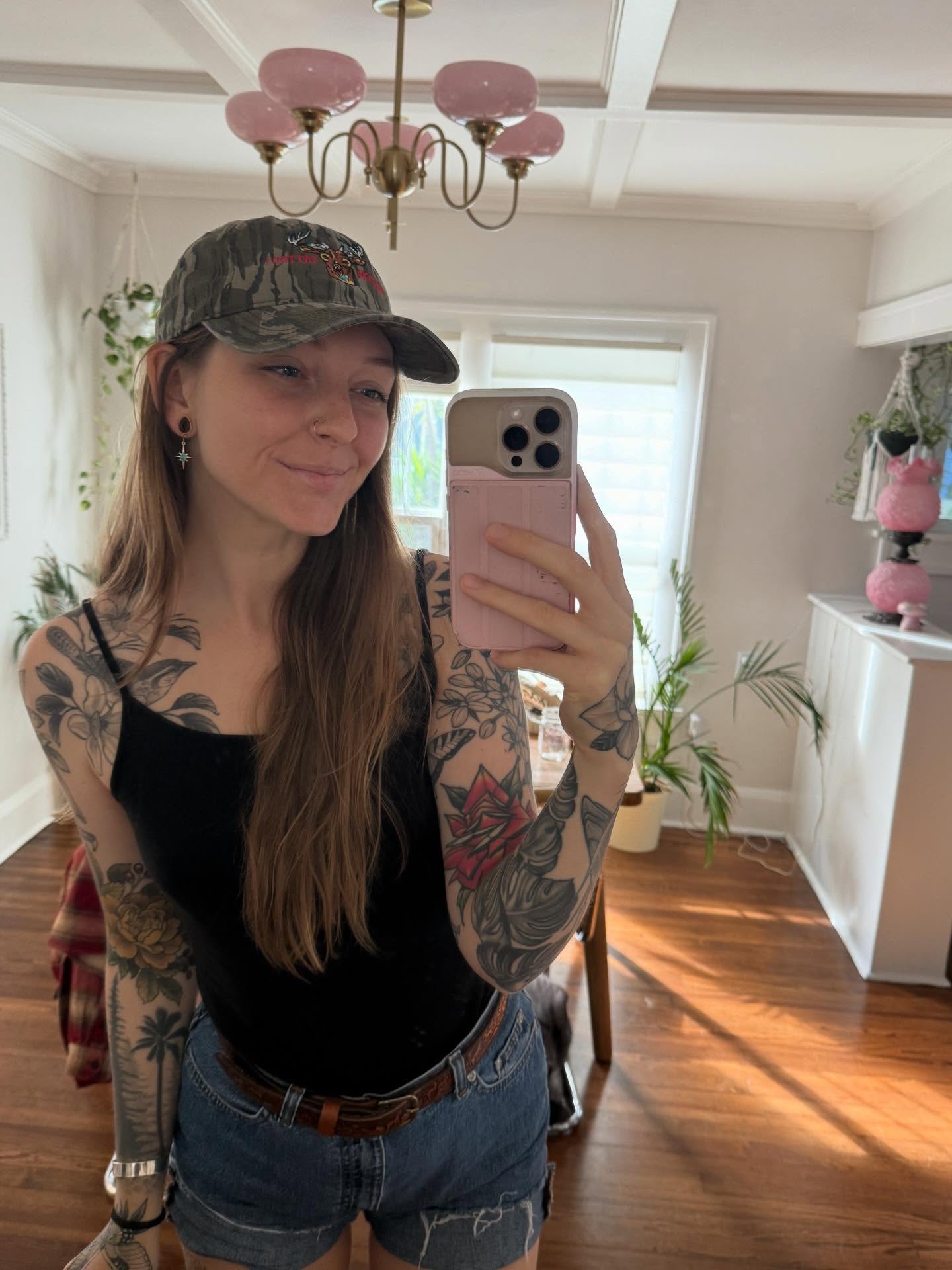 Tattooed arms American traditional tattoo on the upper arm by 🌸delaney🌸