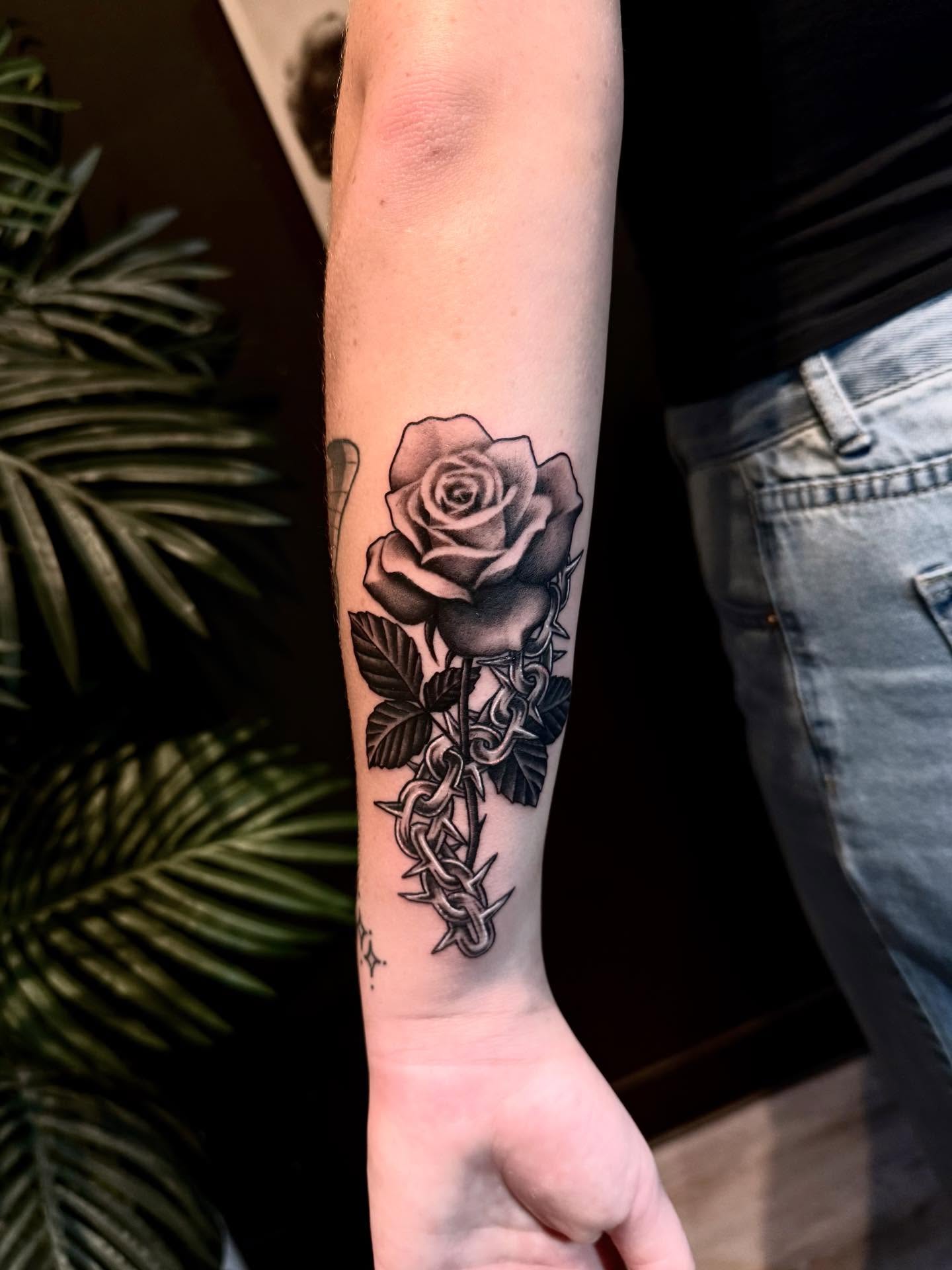 Tattoo by @inkedbychristian — black_and_grey