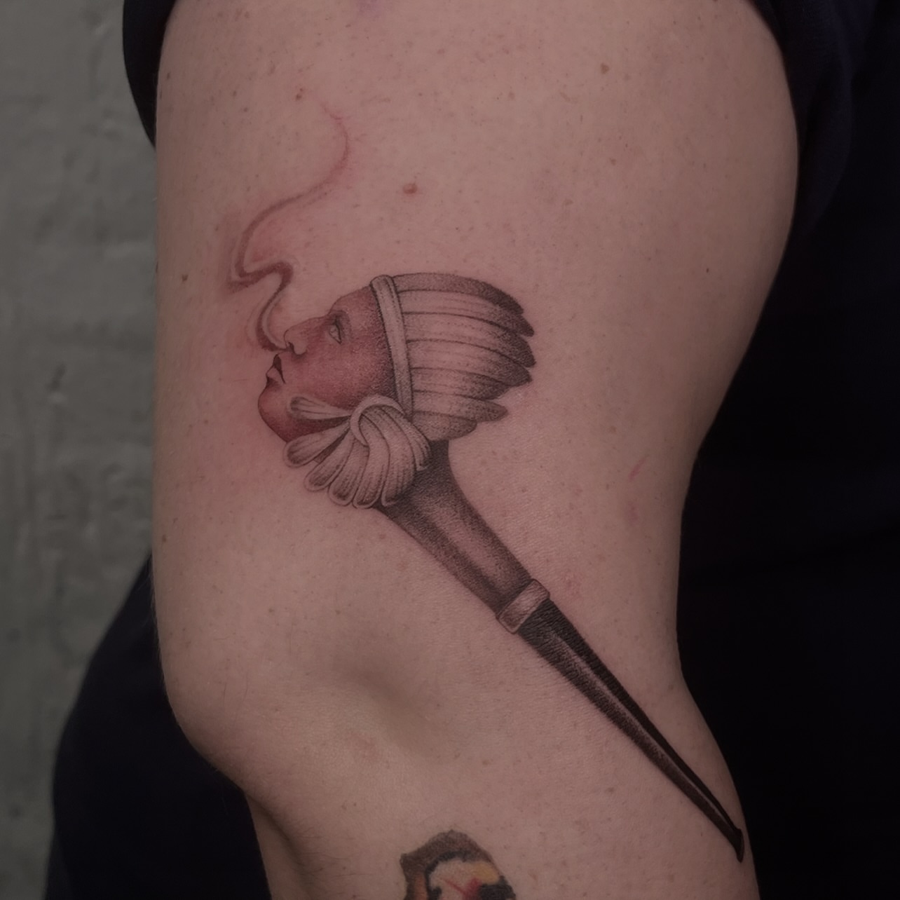 Tattoo by @dnatattoos_ — realism, dark_realism
