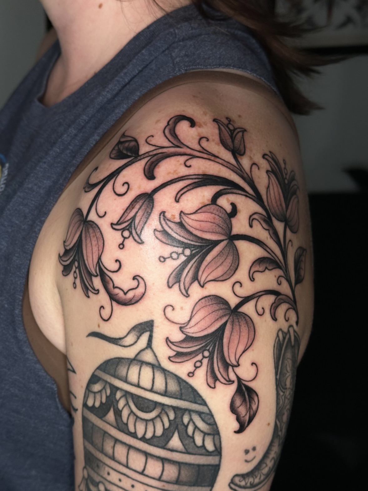 Tattoo by @meira_yael — black_and_grey