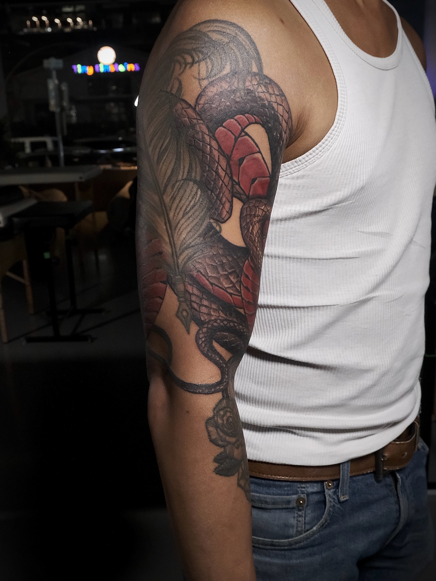 Tattoo by @gat_ink — realism, dark_realism
