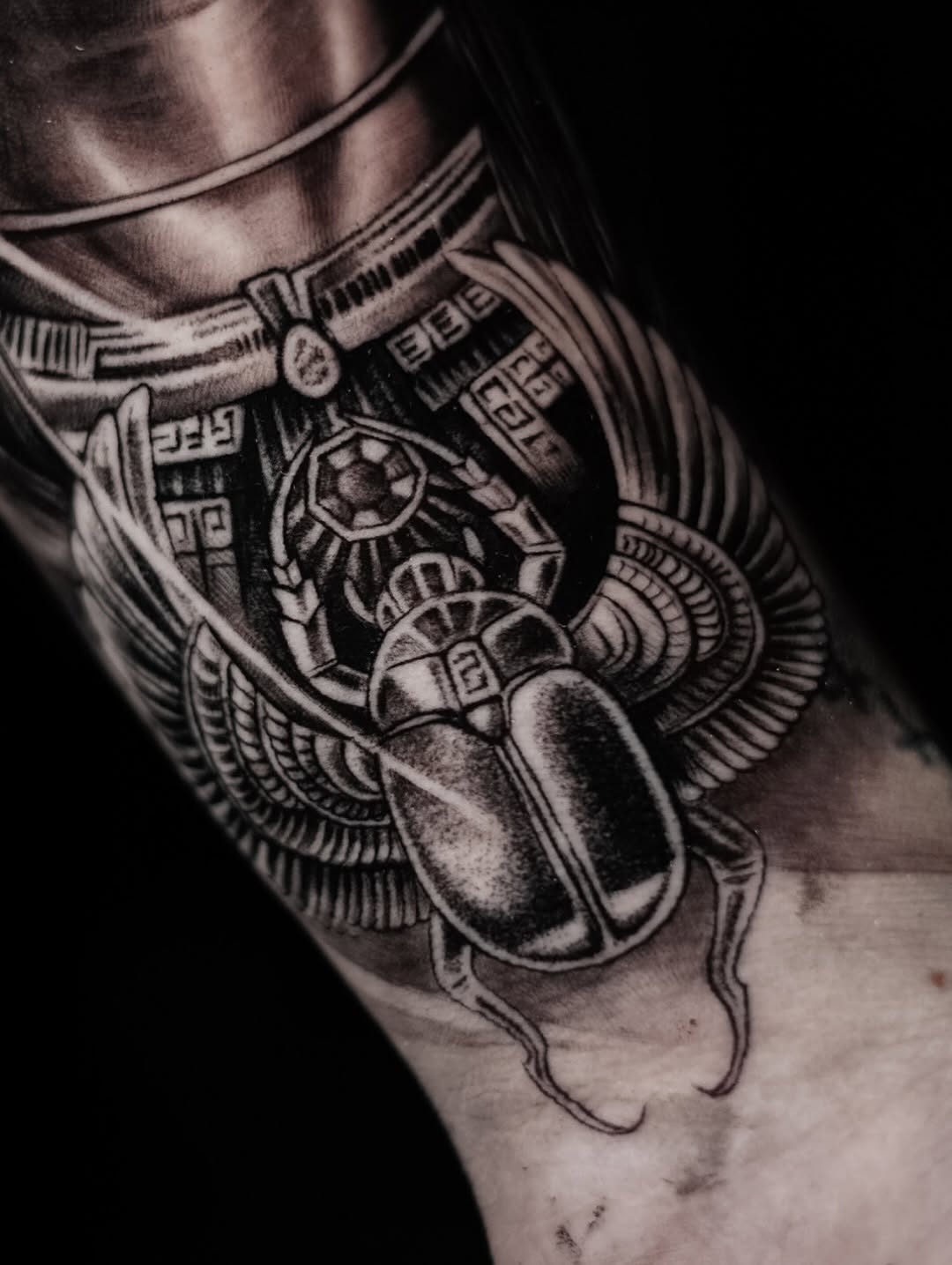 Tattoo by @myink.giingii — black_and_grey, realism