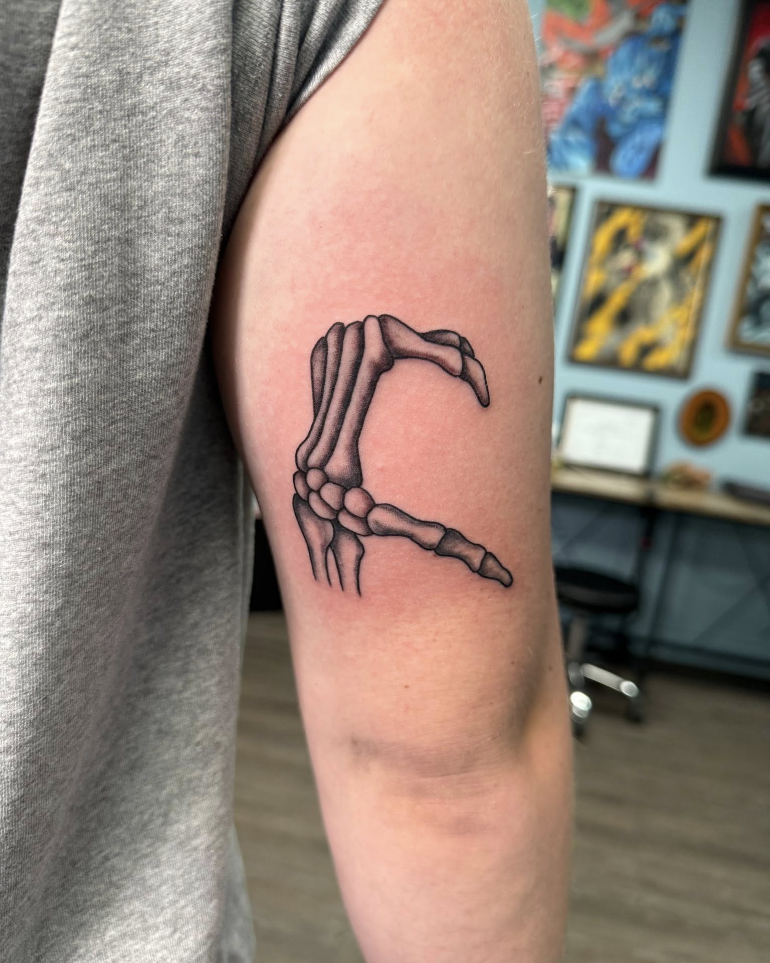 Tattoo by @tattoosorsumn — black_and_grey