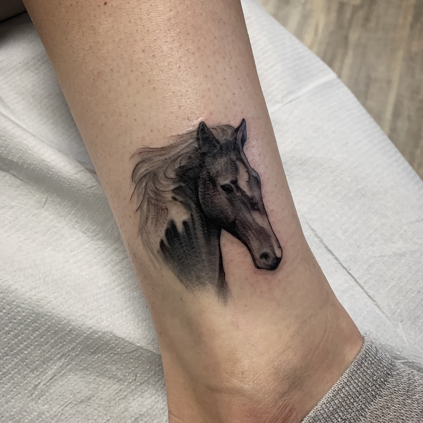Tattoo by @macplanttattoos — realism, watercolor
