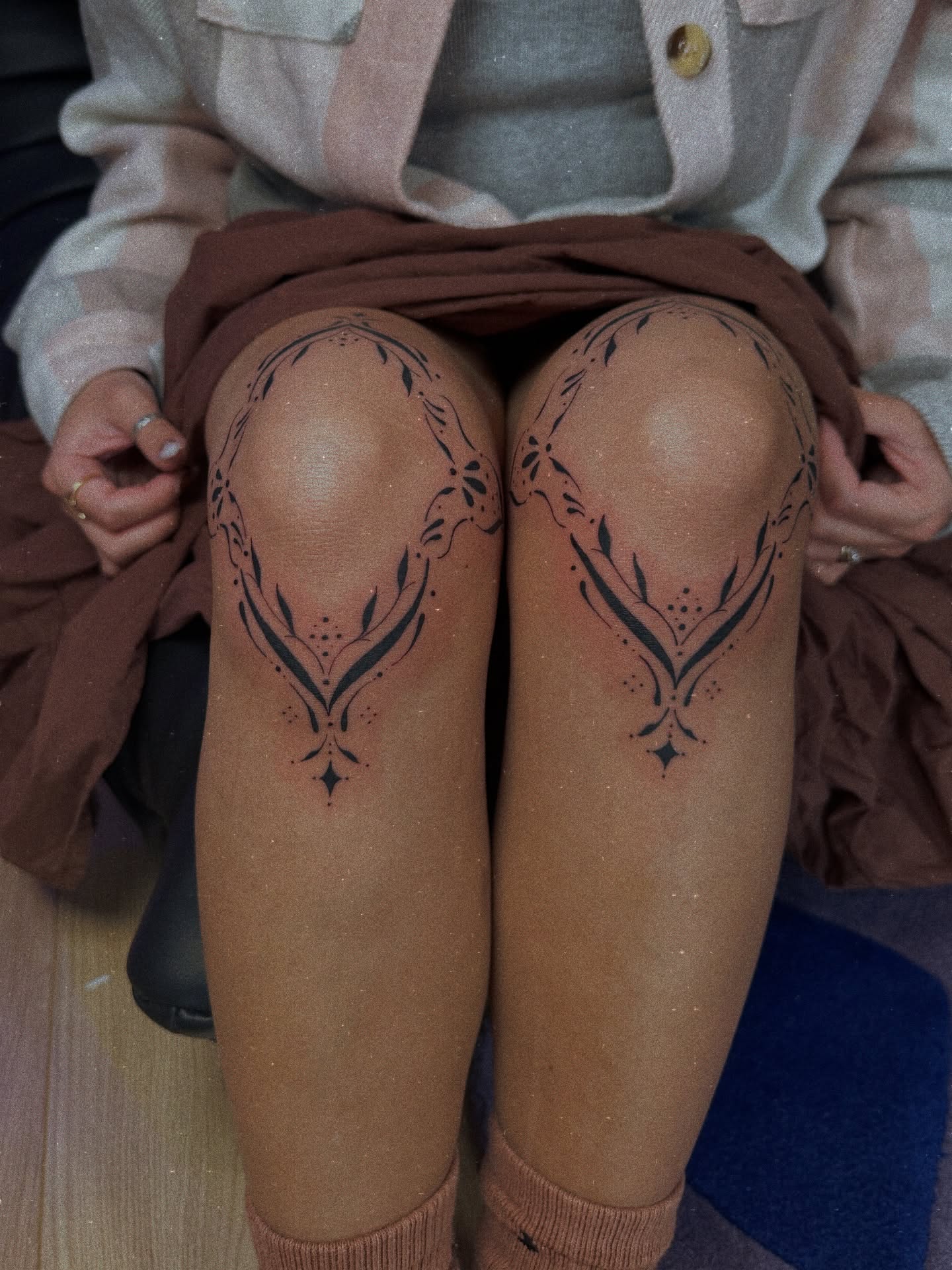 Tattoo by @babybella.tattoos — geometric, tribal