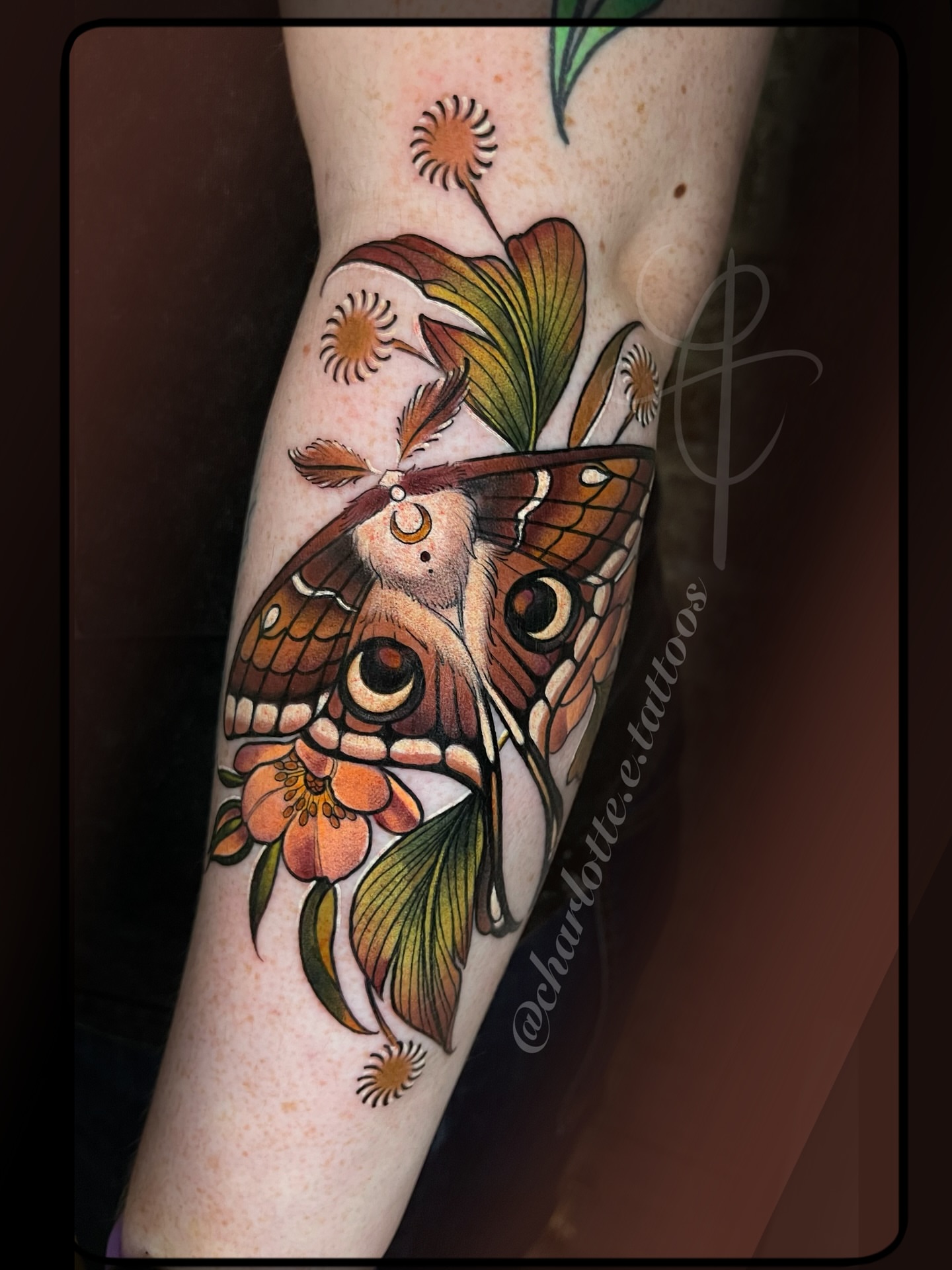 Tattoo by @charlotte.e.tattoos — american_traditional, realism