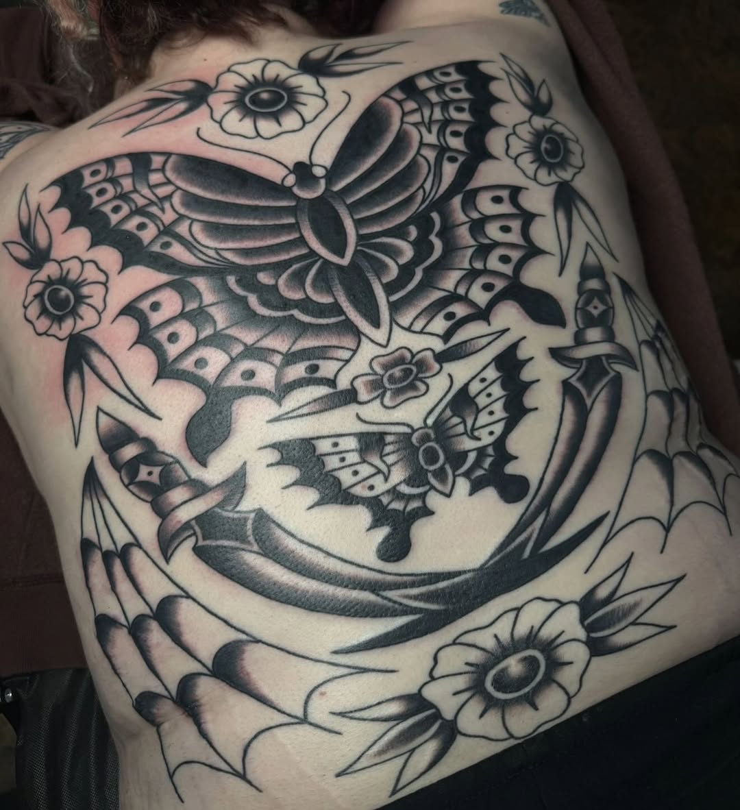 Tattoo by @tradkatz — american_traditional