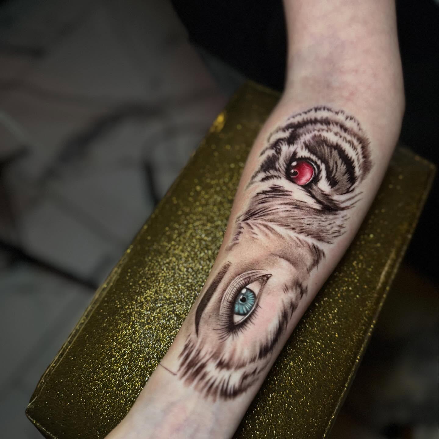 Tattoo by @tiptopartist — realism, dark_realism