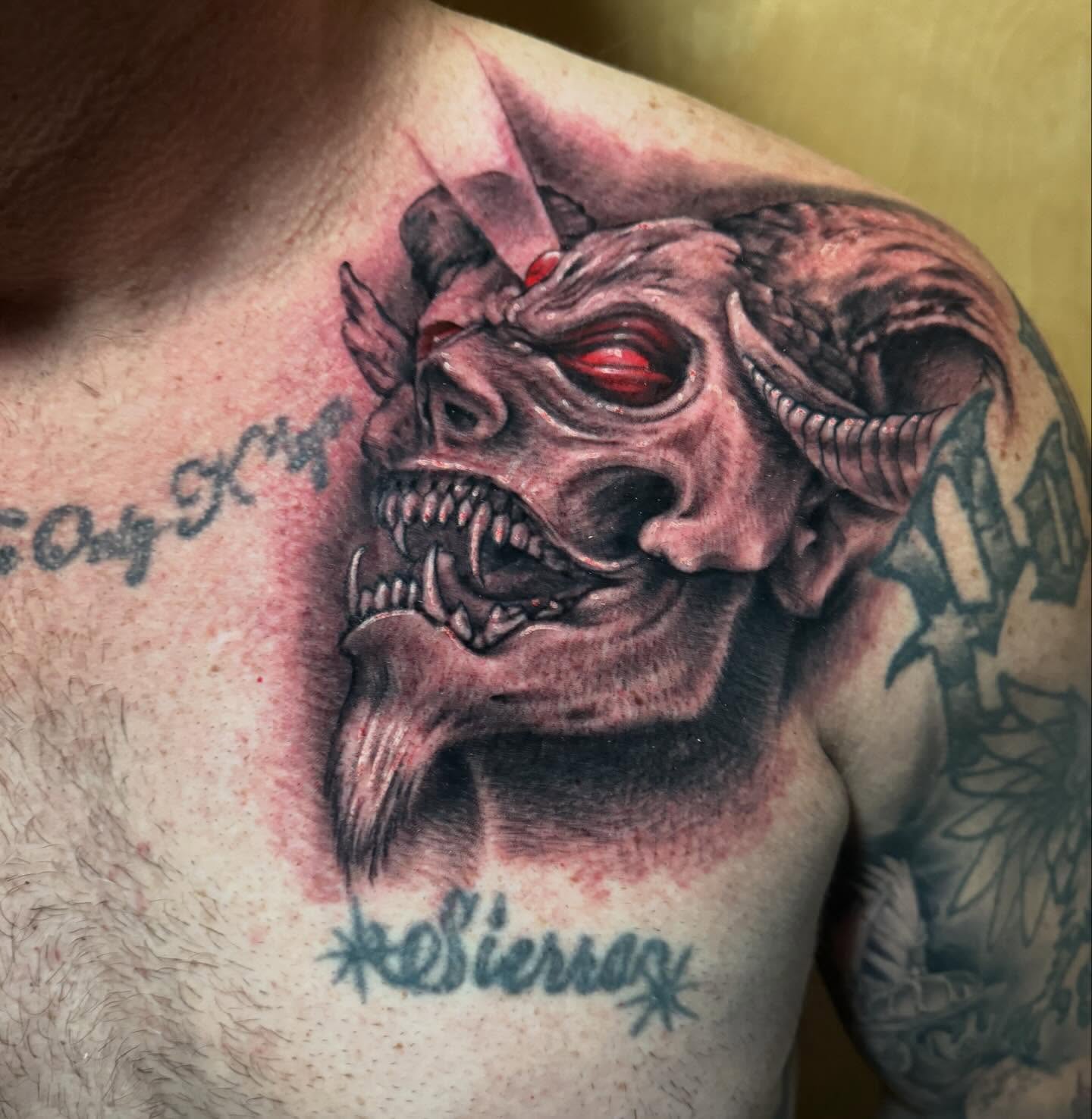 Tattoo by @bobsimmonstattoo — dark_realism