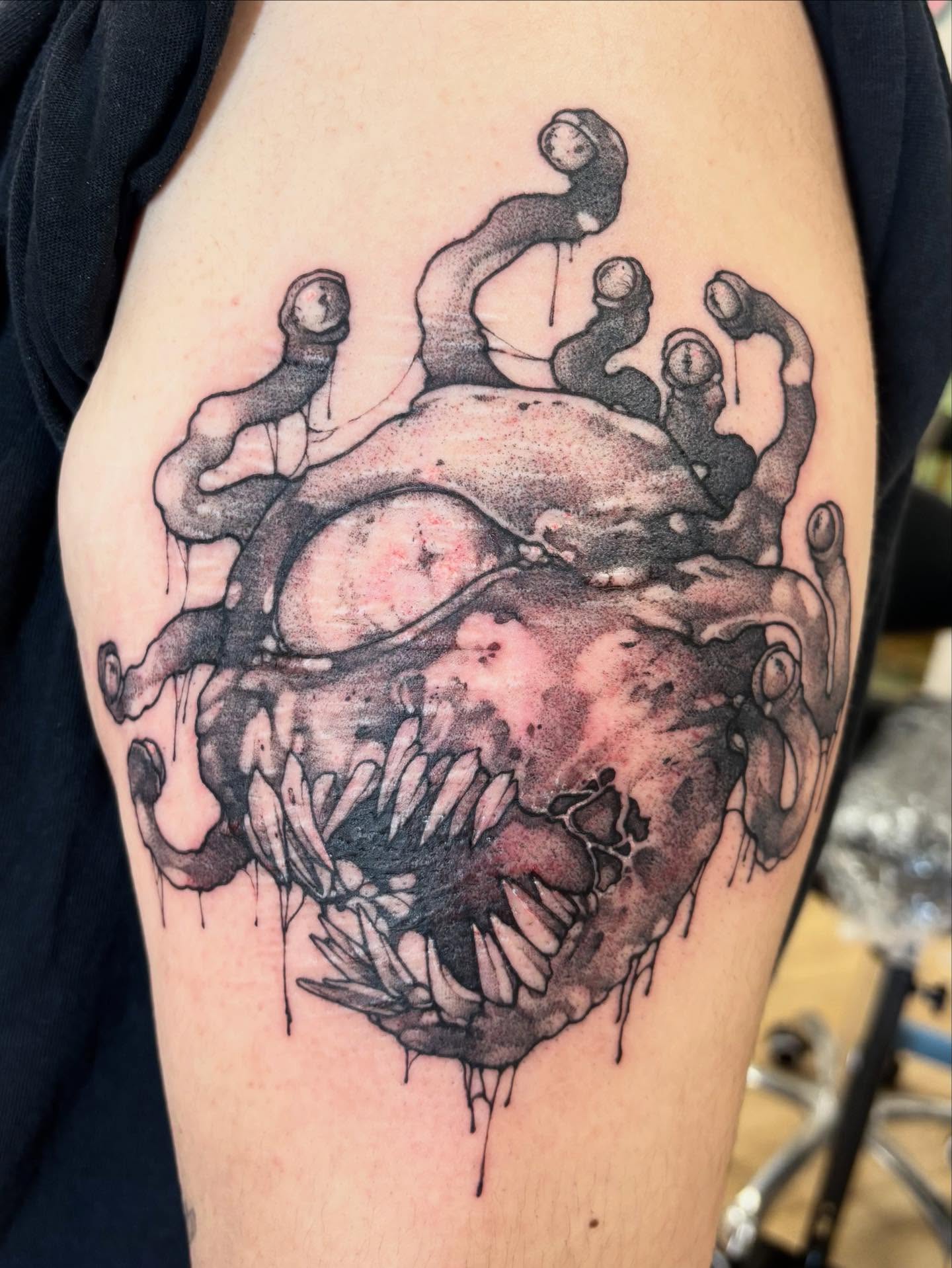 Tattoo by @joelytattoos — dark_realism