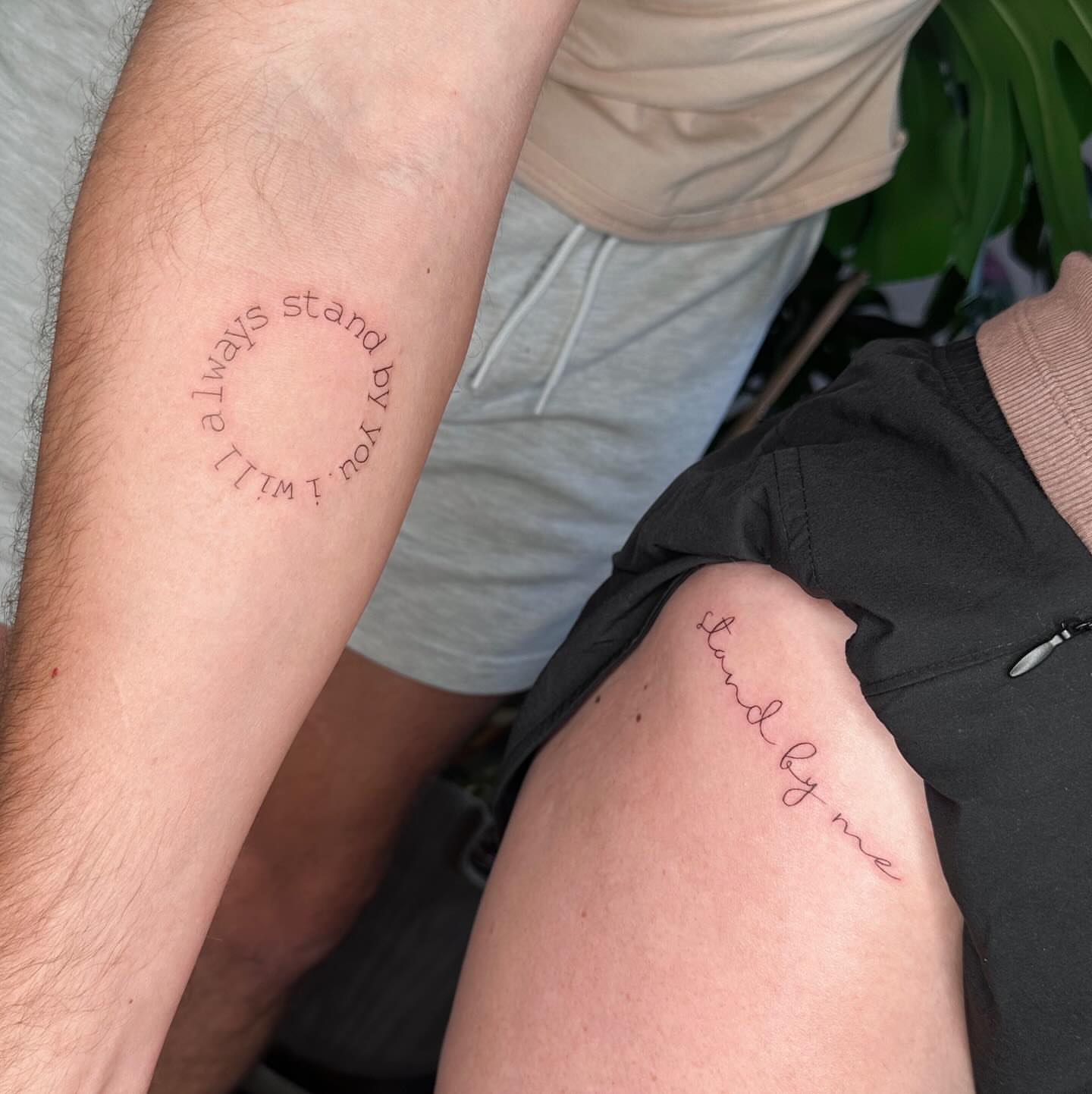Tattoo by @livlaughtats — lettering_script