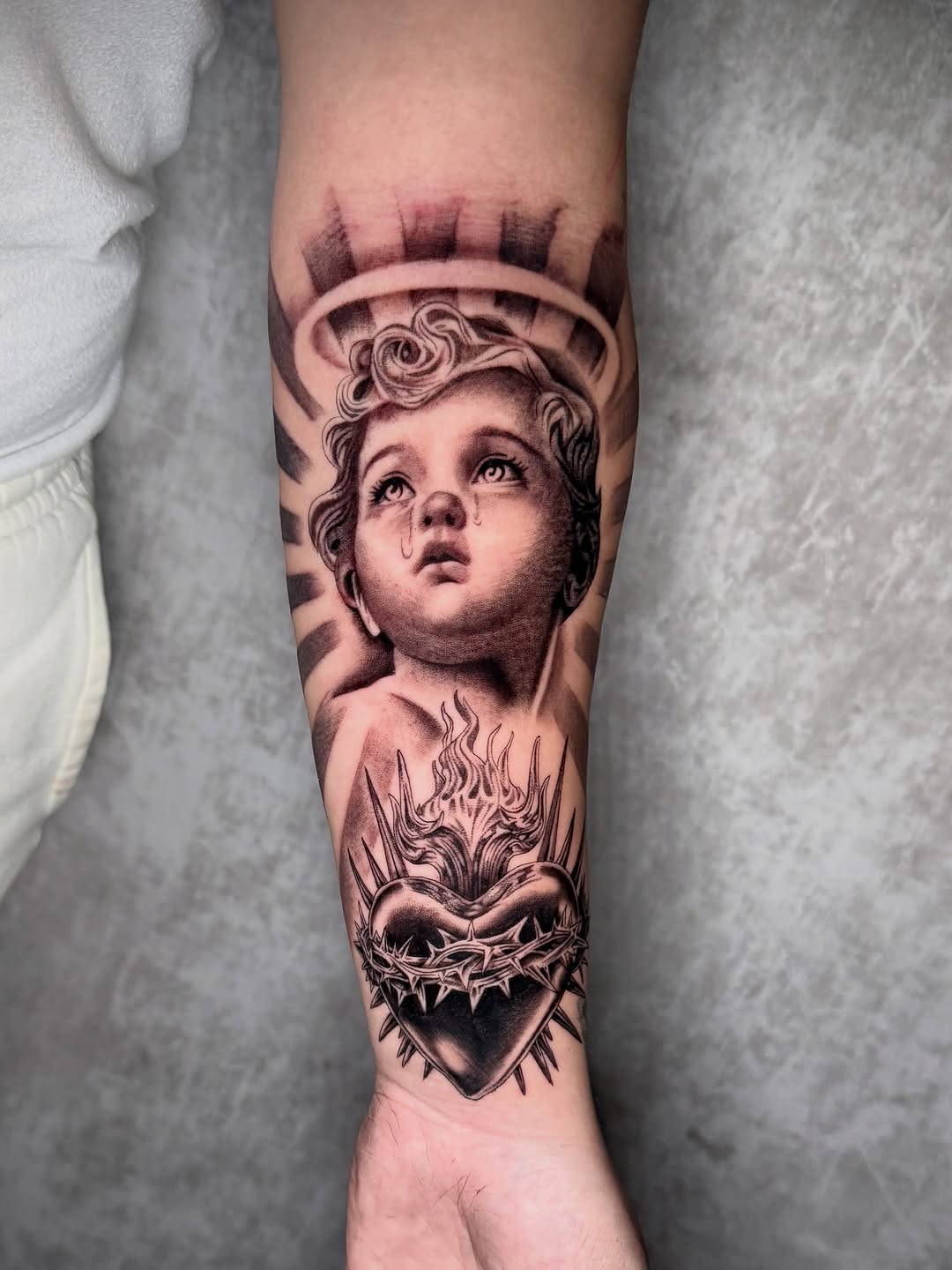 Tattoo by @chiptatt00s — realism, black_and_grey
