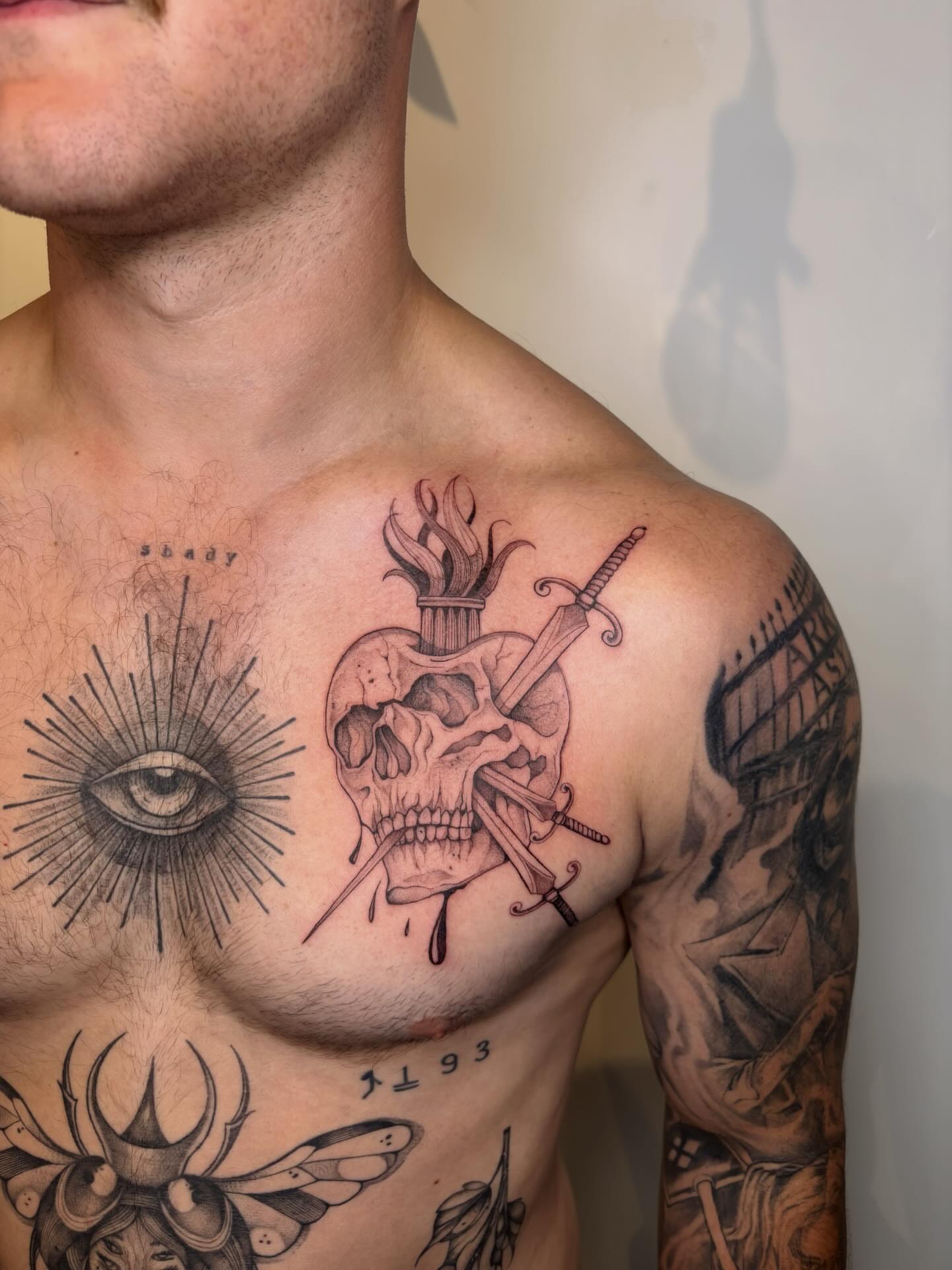 Tattoo by @allisson.lestudion20 — black_and_grey, realism