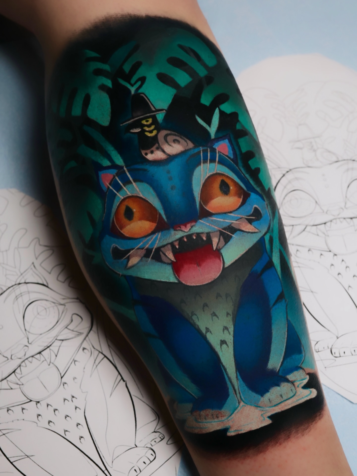 Tattoo by @beerye_tattoos — dark_realism