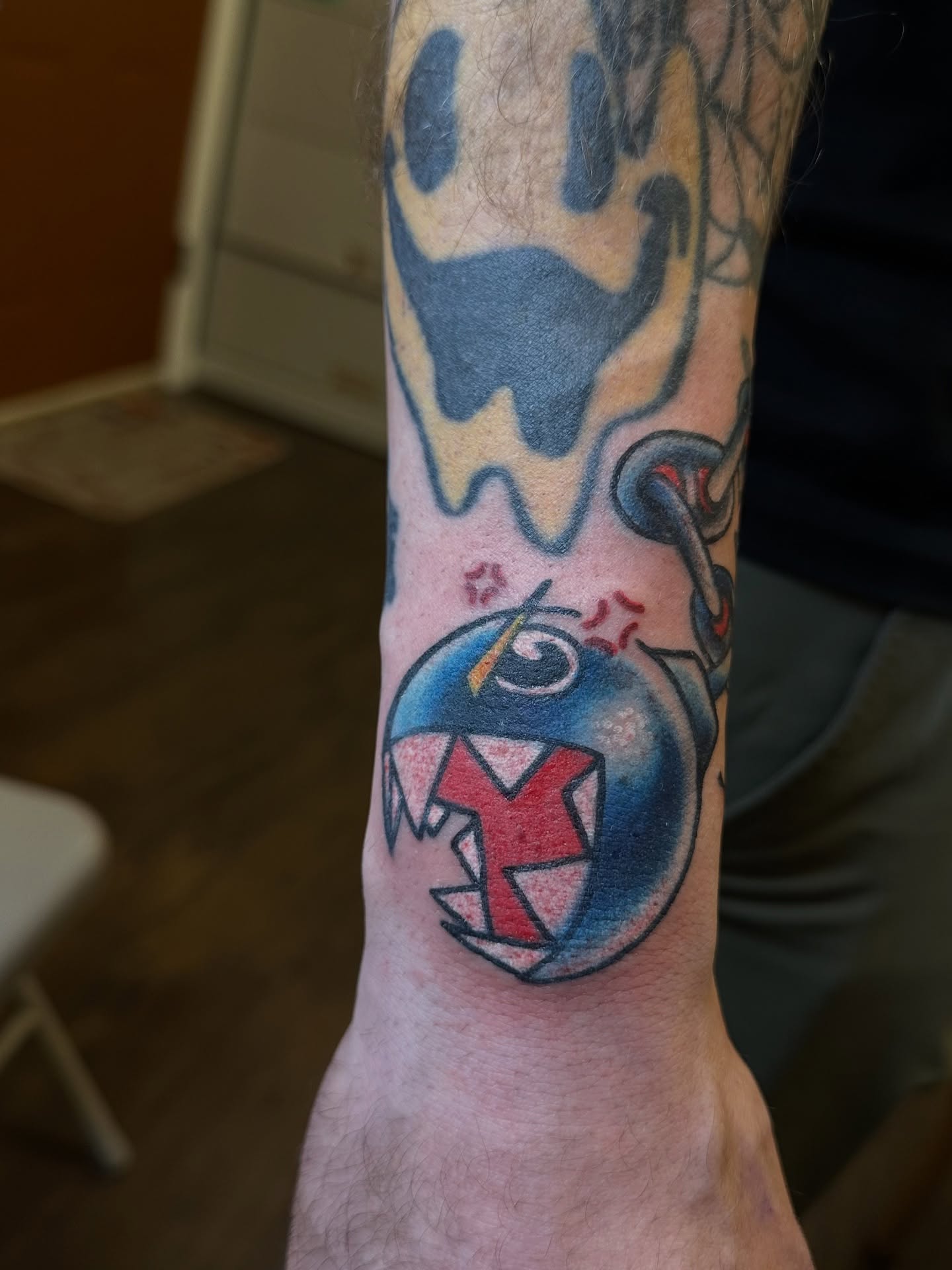 Tattoo by @purplesticky — new_school