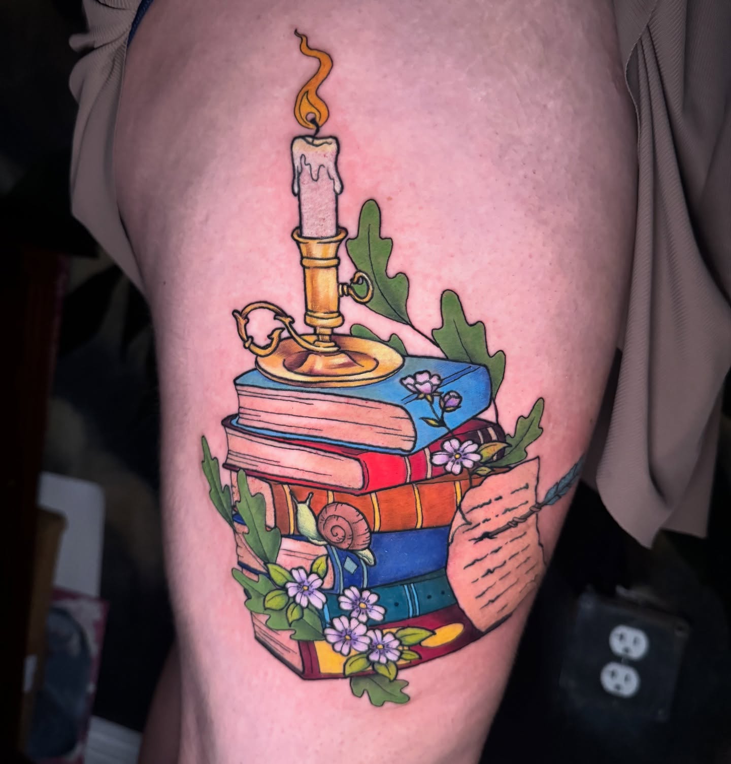 Tattoo by @izfisch — illustrative, realism