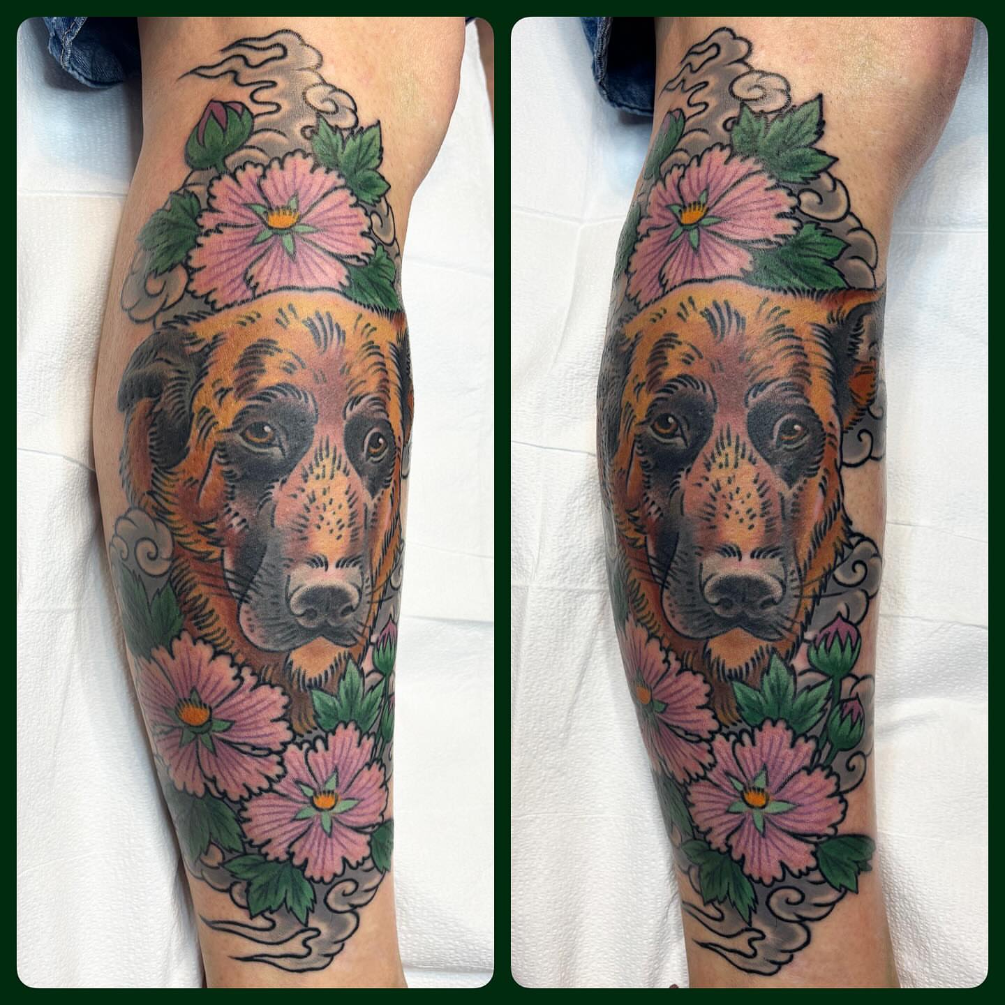 Tattoo by @mason_montgomery — american_traditional, realism